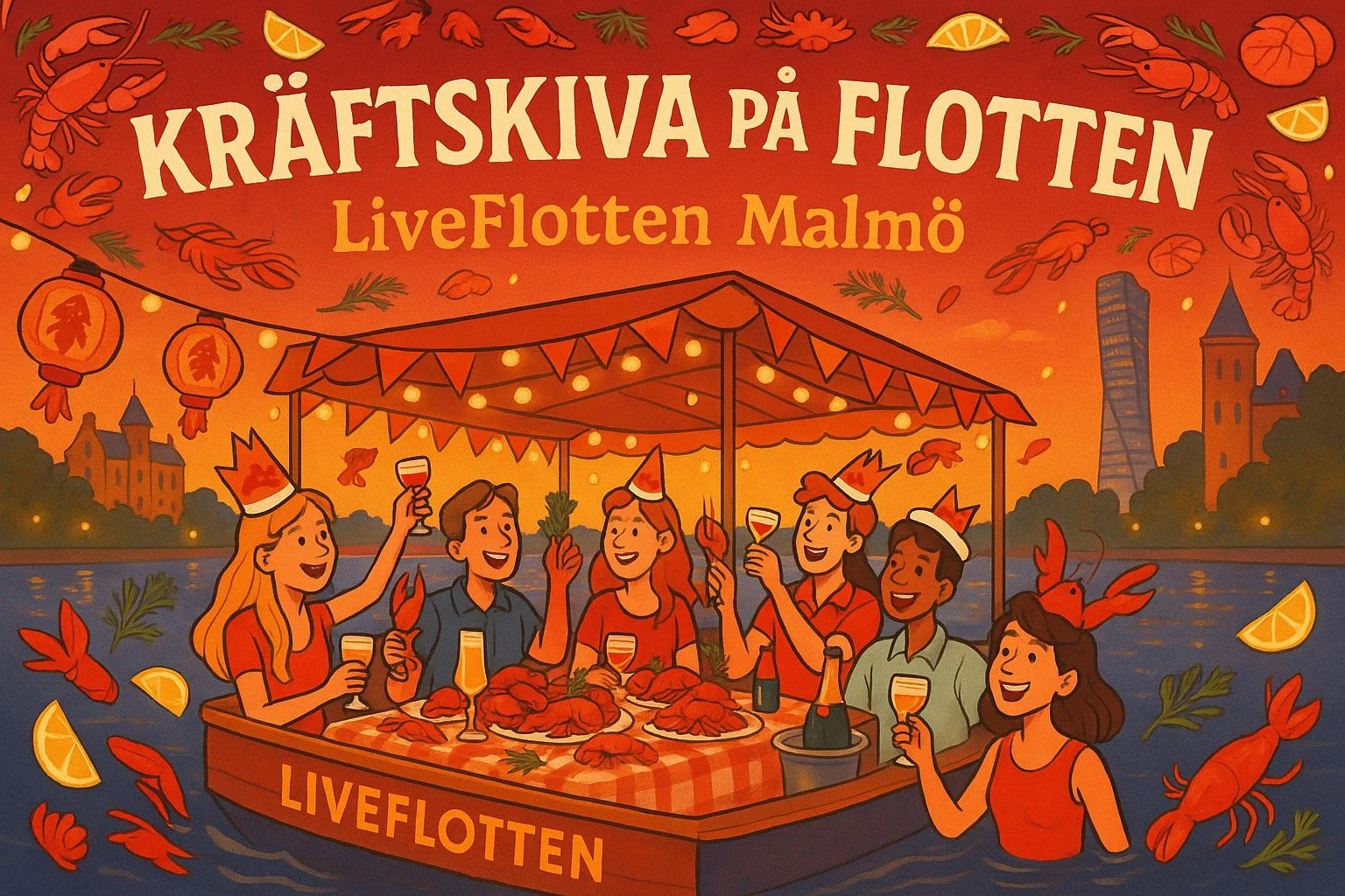 🦞KRÄFTSKIVA 23 Augusti🦞
