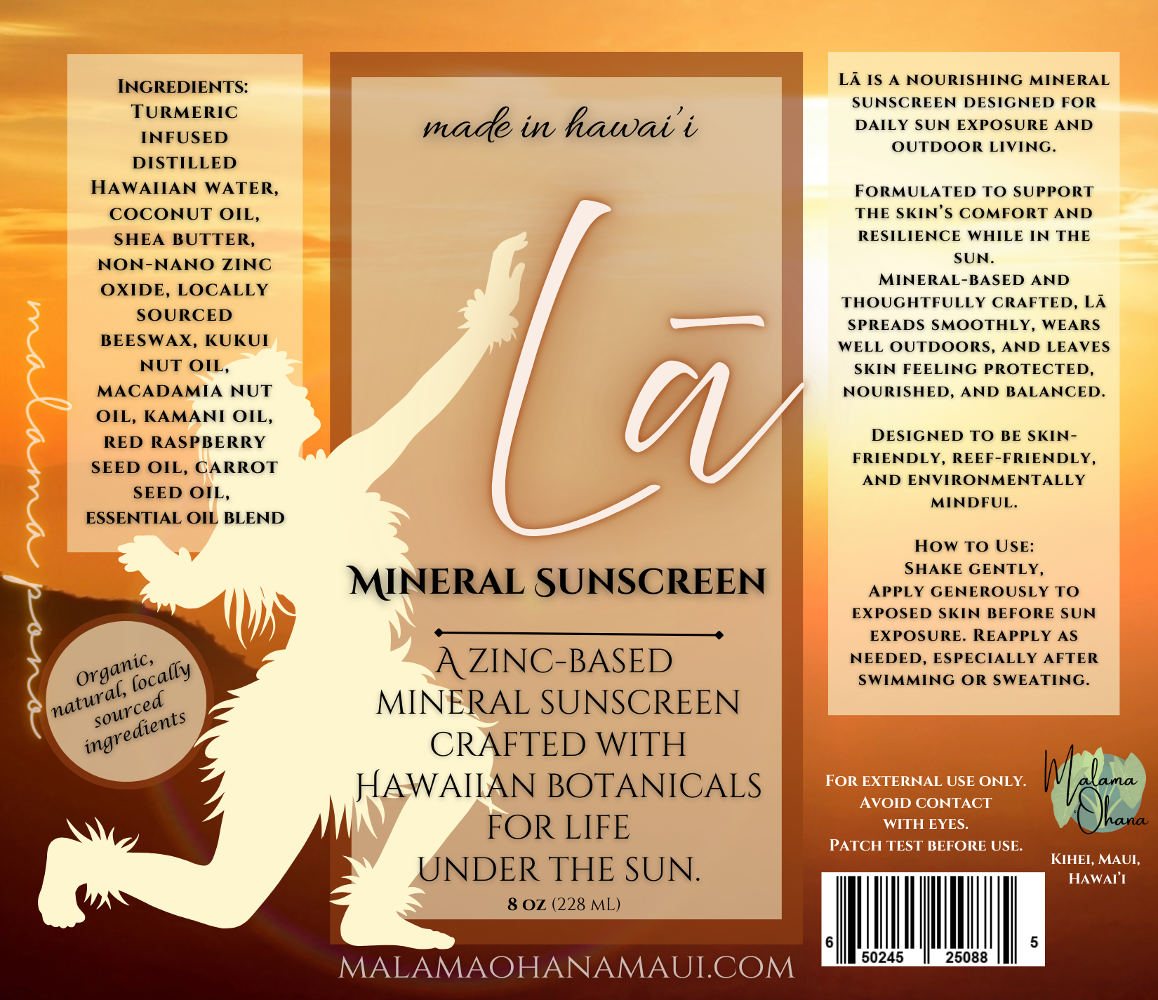 LĀ-  Mineral Sunscreen