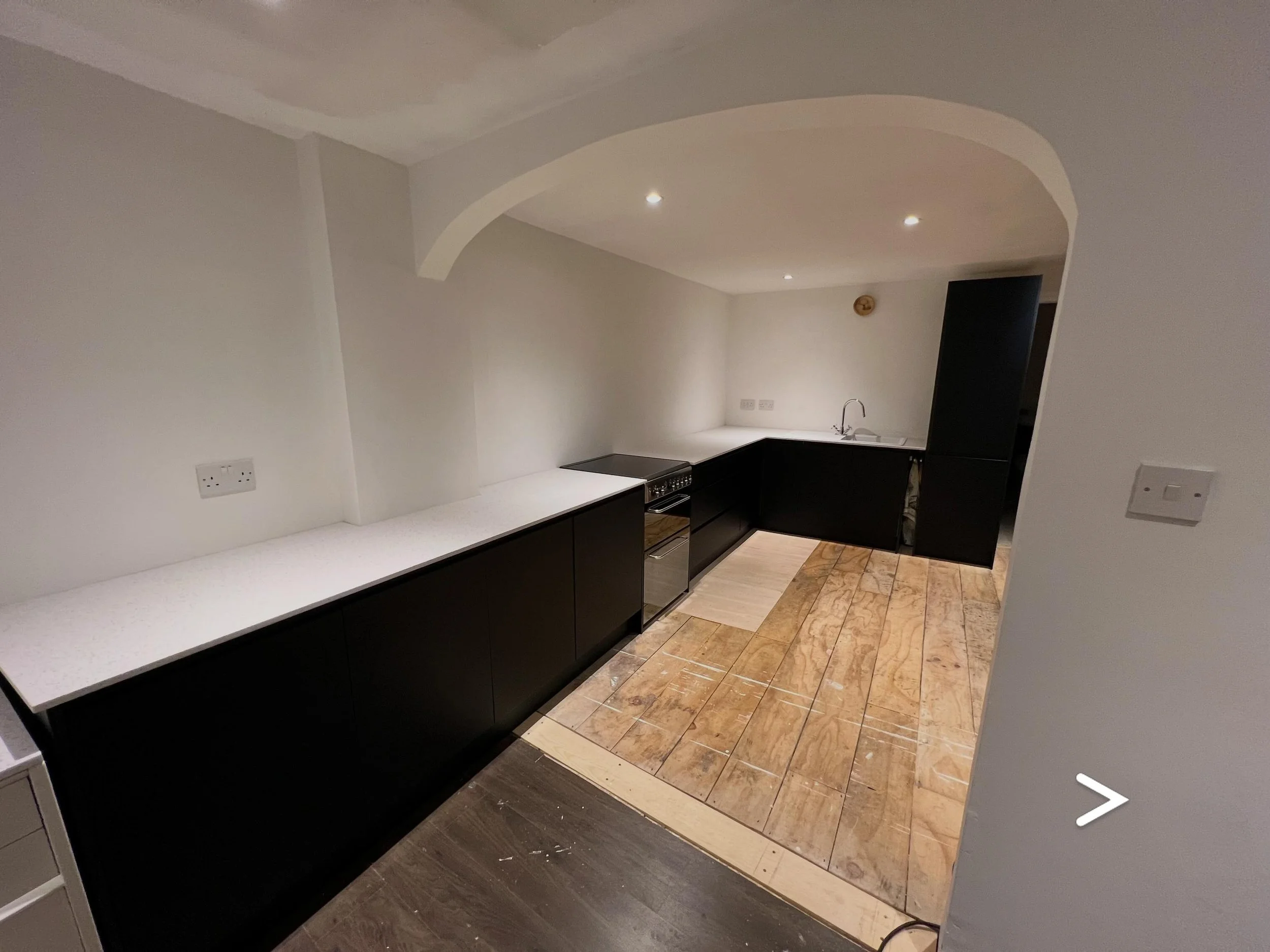 After &rarr; Before

This one was a full transformation. Not a refresh. Not a quick facelift. A complete rethink of the space.

We designed this kitchen from the ground up, stripped everything back, ripped out the old, reworked the layout, and rebuil