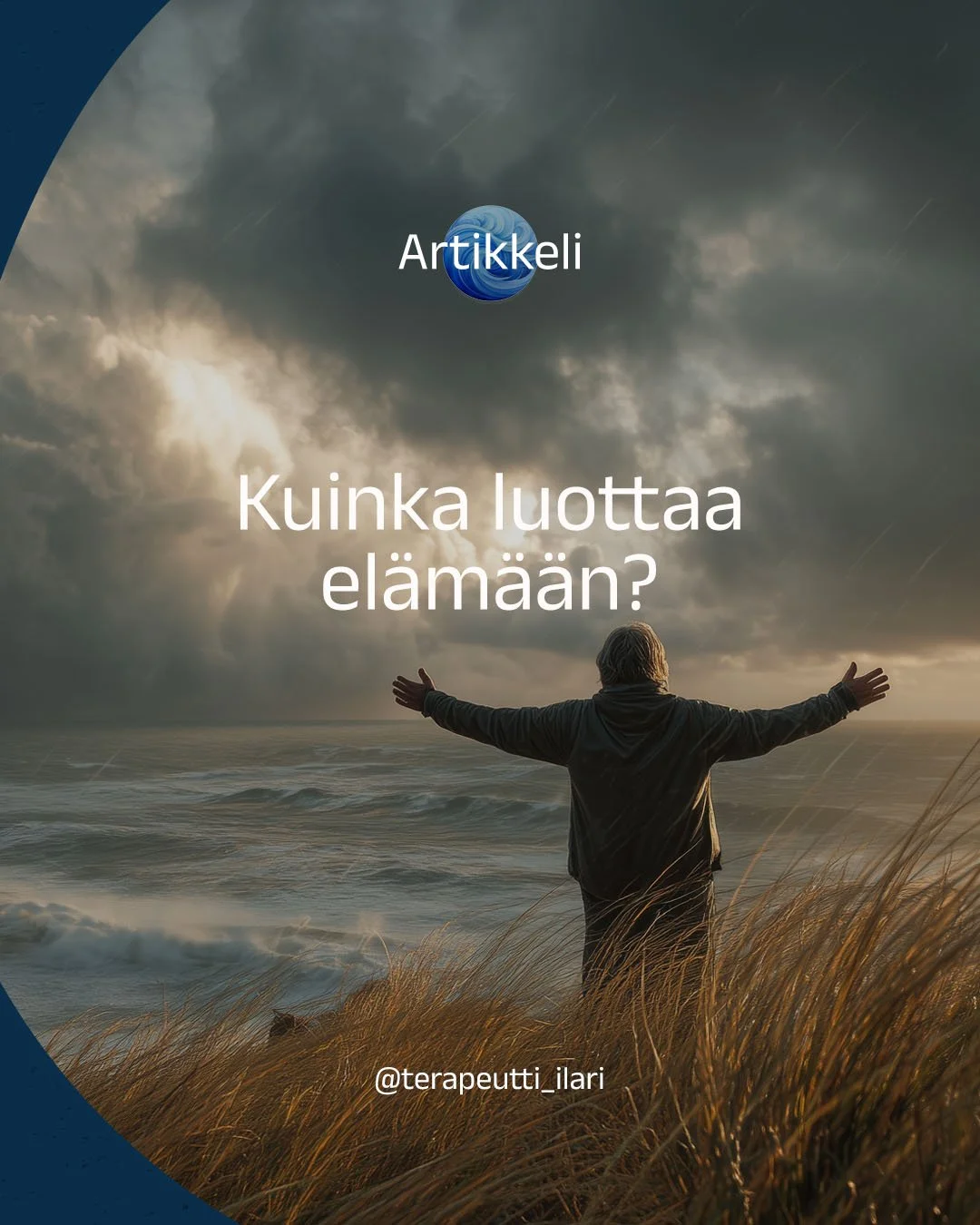 Luottamus ei ole v&auml;linpit&auml;m&auml;tt&ouml;myytt&auml;. Se ei tarkoita, ett&auml; heitt&auml;ytyisi el&auml;m&auml;n armoille olankohautuksella tai lakkaisi v&auml;litt&auml;m&auml;st&auml;. P&auml;invastoin. Luottamus on tarkkaavaista l&auml