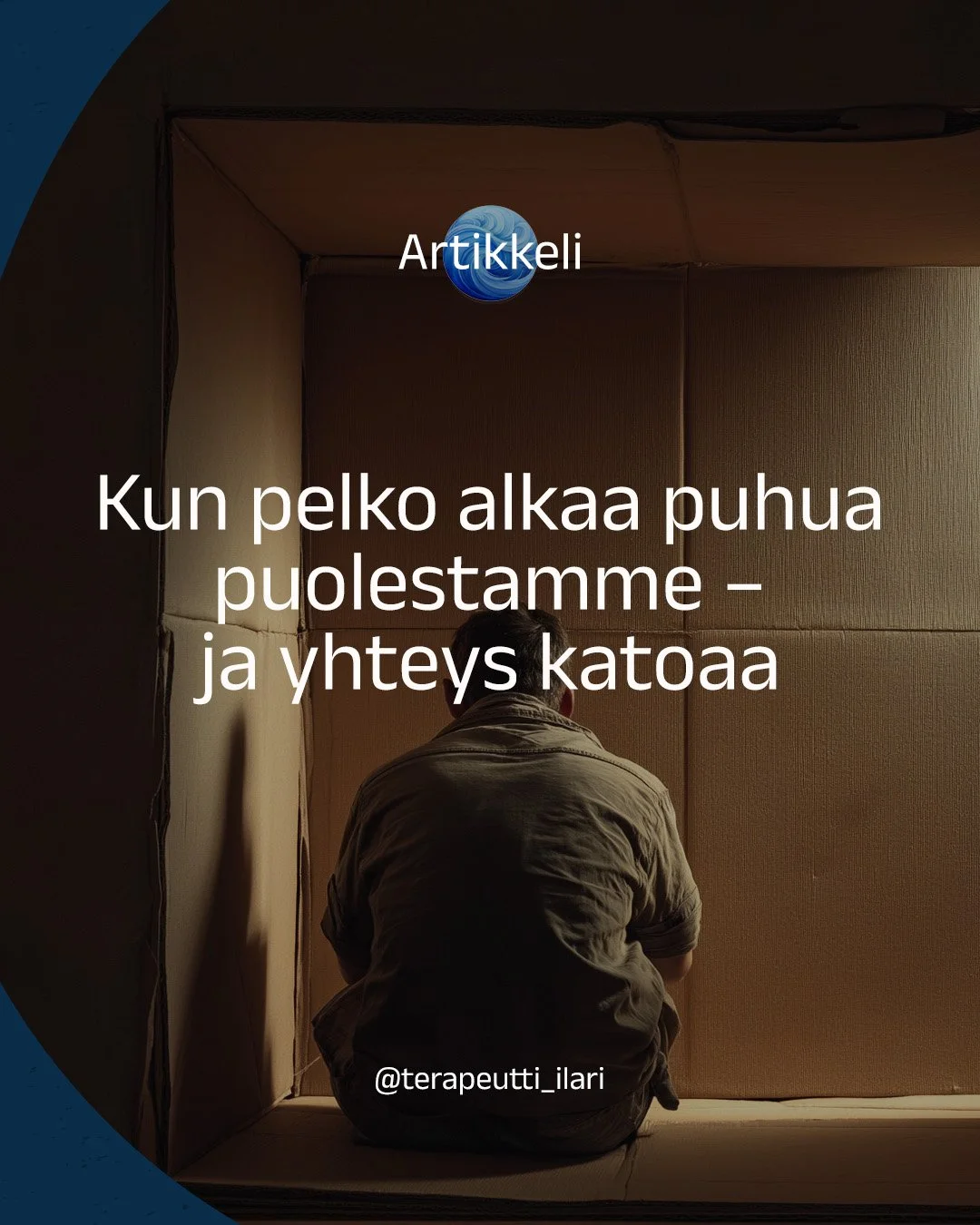 Yhden lauseen perusteella tehd&auml;&auml;n tuomio. "Tuo kuuluu niihin." Ja siin&auml; se &ndash; keskustelu loppuu ennen kuin se alkaa.

Olemme rakentaneet ymp&auml;rillemme n&auml;kym&auml;tt&ouml;mi&auml; laatikoita mielipiteist&auml; ja