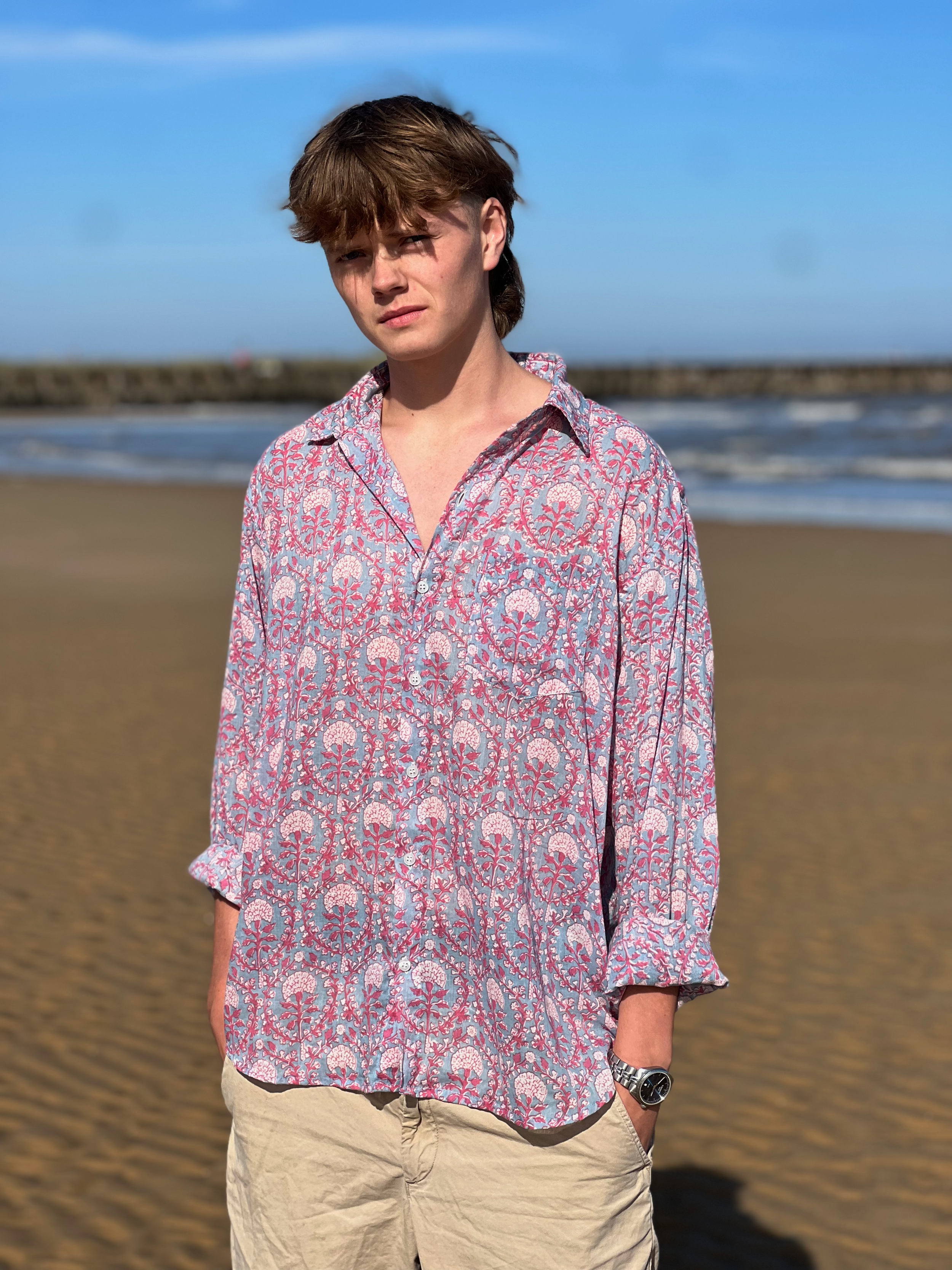 Relaxed Shirt Azalea Floral