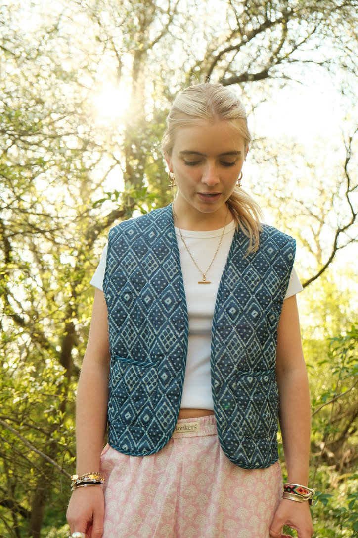 The Indigo Blue Waistcoat