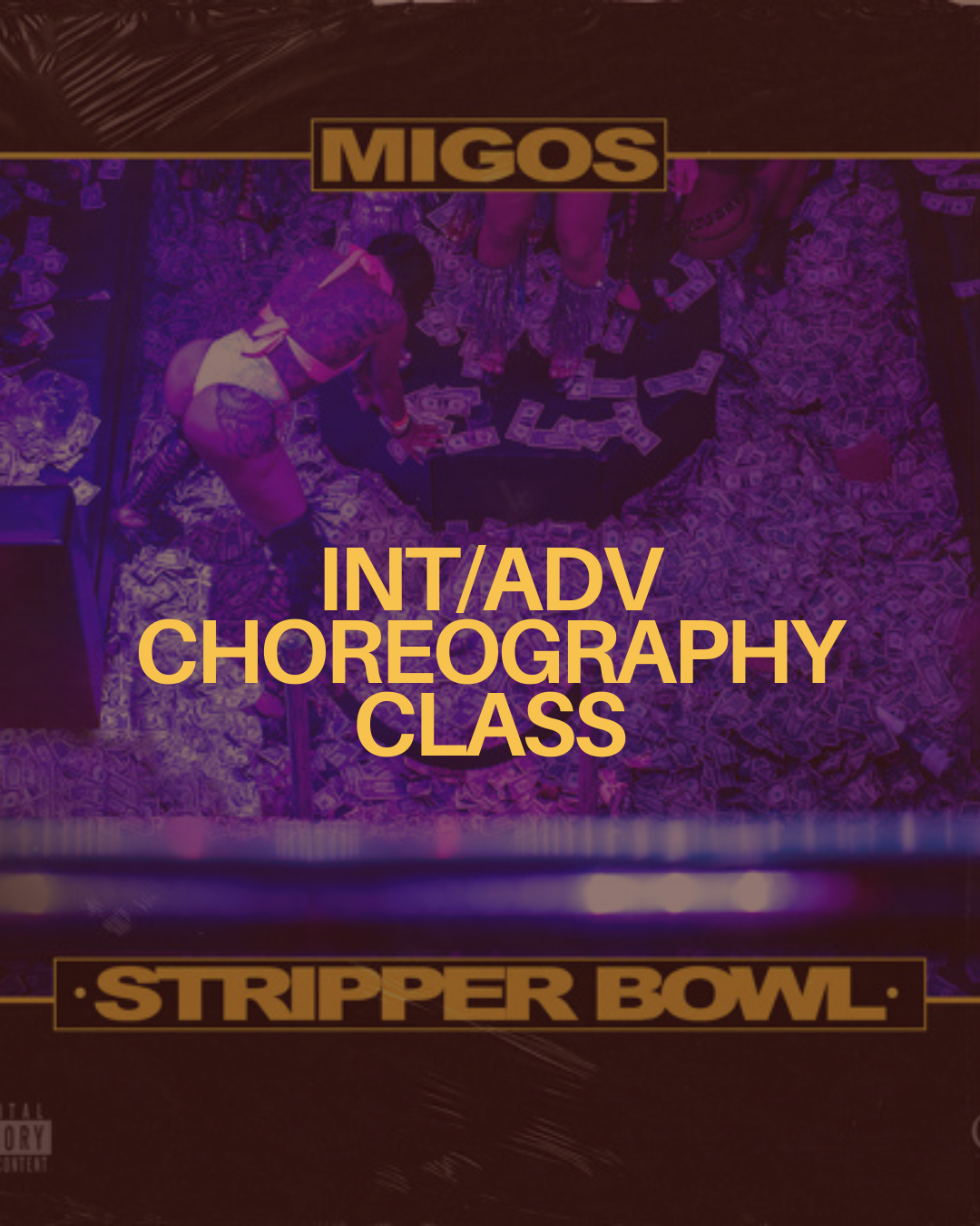 02.16 (Mon) | Int/Adv Choreo @ Trilliant Studios | "Stripper Bowl"