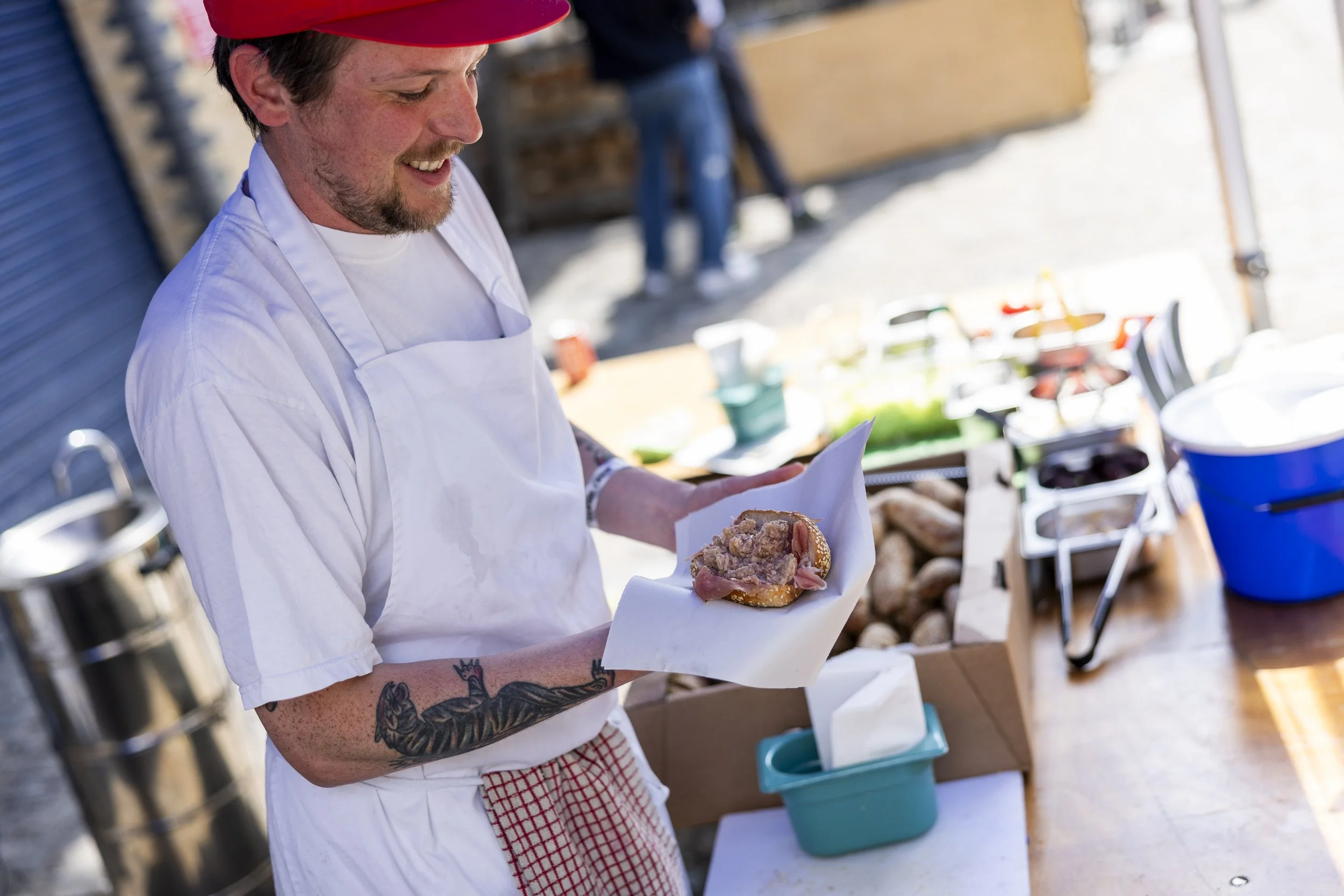 Sarnie Party 2024 Dom's Subs sarnie.JPG