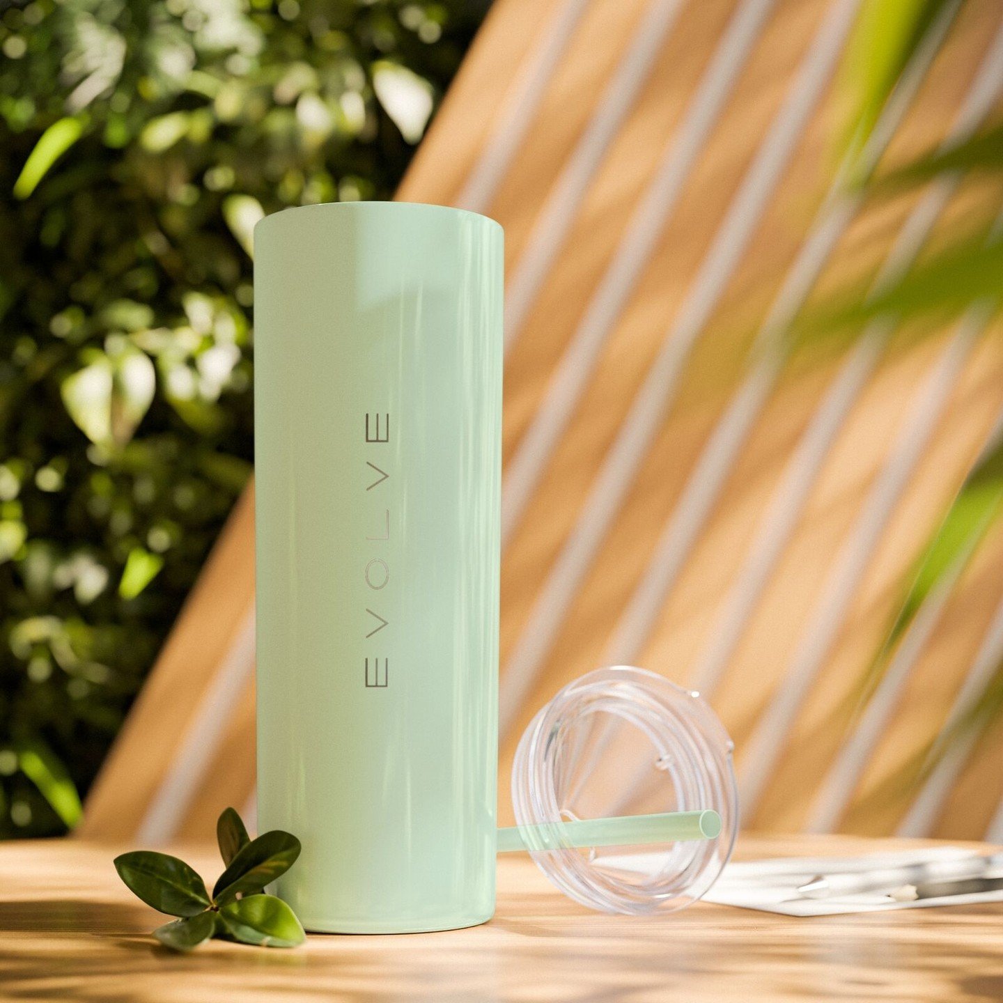 Evolve Gloss finish drink bottle with straw.

Introducing the Evolve gloss finished Tumblers, your go-to sipping companion designed to keep your drinks at the perfect temperature all year round.

Crafted from high-quality stainless steel and plastic,