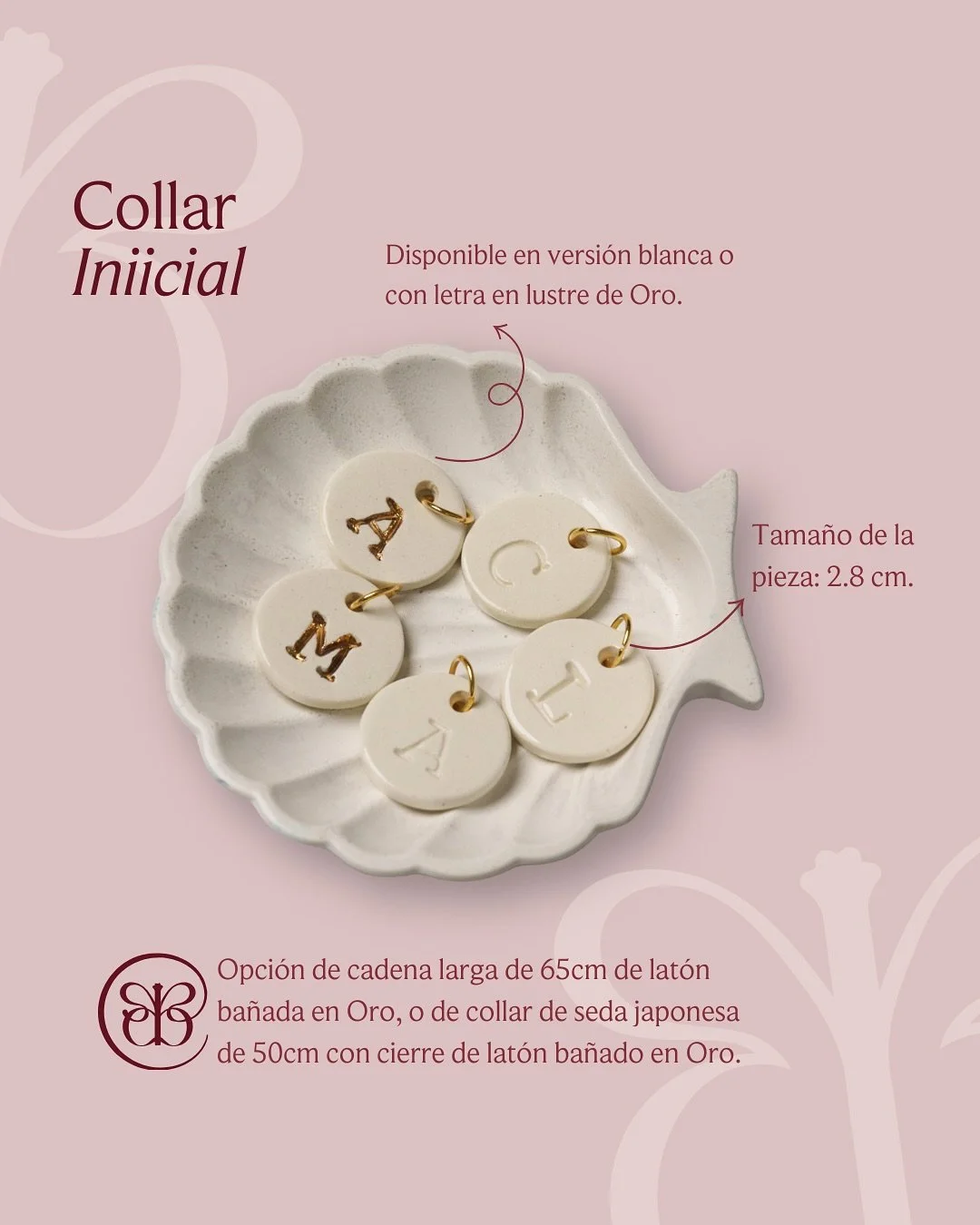 Collar Inicial ✨ el detalle perfecto para ti o para regalar 🤍