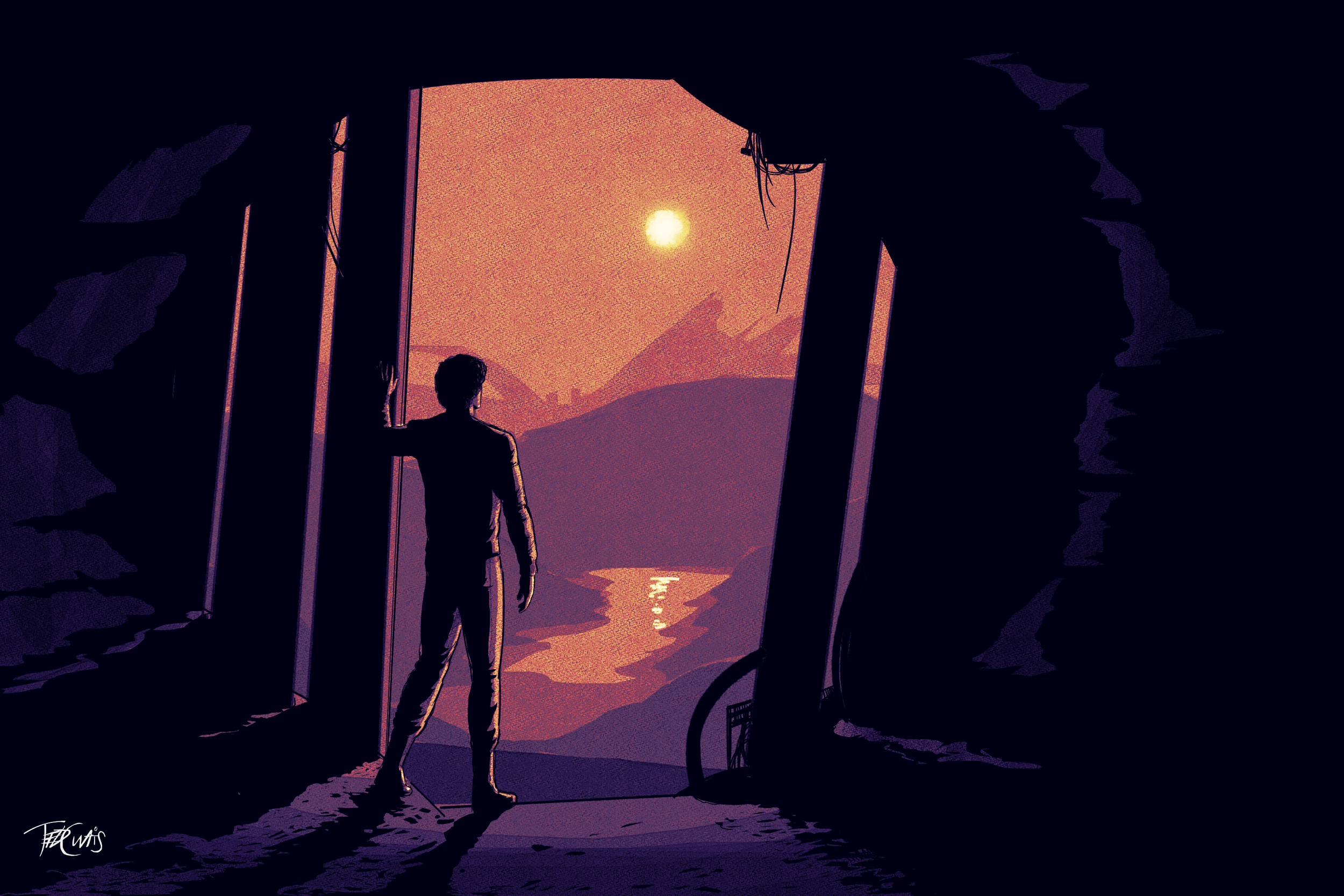 inktober day 13 - rise.png