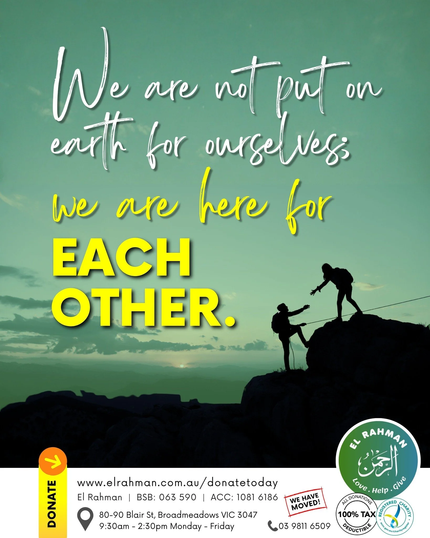 Without support, a community wouldn't be a community. 

𝙃𝙊𝙒 𝙏𝙊 𝘾𝙊𝙉𝙏𝙍𝙄𝘽𝙐𝙏𝙀:
💚 𝗚𝗲𝘁 𝗶𝗻𝘃𝗼𝗹𝘃𝗲𝗱 &amp; 𝘃𝗼𝗹𝘂𝗻𝘁𝗲𝗲𝗿: https://forms.office.com/r/29RmfhXQEB
💚 𝗠𝗼𝗻𝗲𝘁𝗮𝗿𝘆 𝗱𝗼𝗻𝗮𝘁𝗶𝗼𝗻𝘀: Cash can be donated on site o