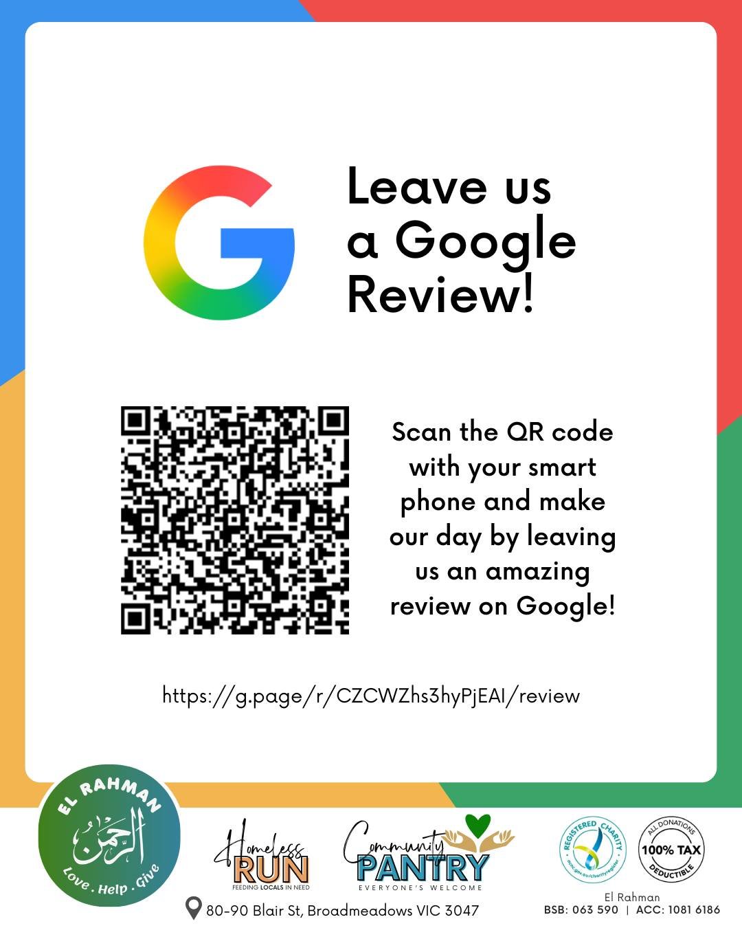Love our work?
Leave us a Google Review!
Scan the QR code or click the link below and make our day by leaving us an amazing review on Google!

https://g.page/r/CZCWZhs3hyPjEAI/review

𝙃𝙊𝙒 𝙏𝙊 𝘾𝙊𝙉𝙏𝙍𝙄𝘽𝙐𝙏𝙀:
💚 𝗚𝗲𝘁 𝗶𝗻𝘃𝗼𝗹𝘃𝗲𝗱 &amp;