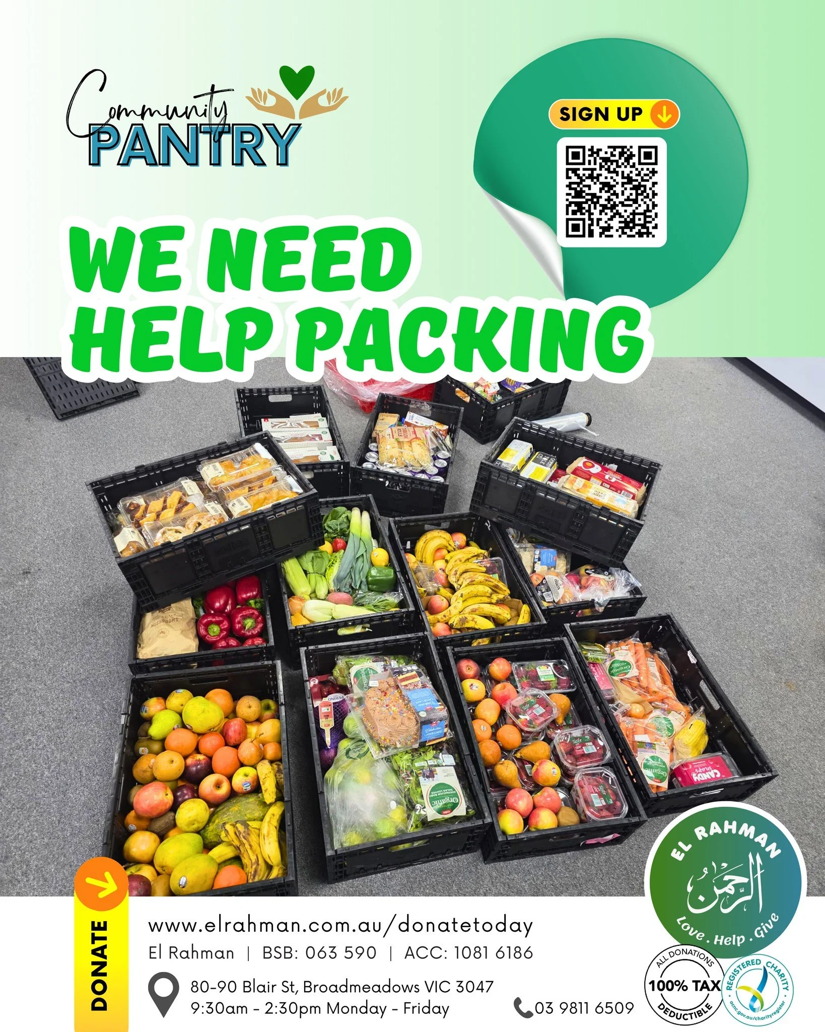 VOLUNTEERS NEEED:

𝙃𝙊𝙒 𝙏𝙊 𝘾𝙊𝙉𝙏𝙍𝙄𝘽𝙐𝙏𝙀:
💚 𝗚𝗲𝘁 𝗶𝗻𝘃𝗼𝗹𝘃𝗲𝗱 &amp; 𝘃𝗼𝗹𝘂𝗻𝘁𝗲𝗲𝗿: https://forms.office.com/r/29RmfhXQEB
💚 𝗠𝗼𝗻𝗲𝘁𝗮𝗿𝘆 𝗱𝗼𝗻𝗮𝘁𝗶𝗼𝗻𝘀: Cash can be donated on site or at our events
💚 𝗢𝗻𝗹𝗶𝗻𝗲: www.