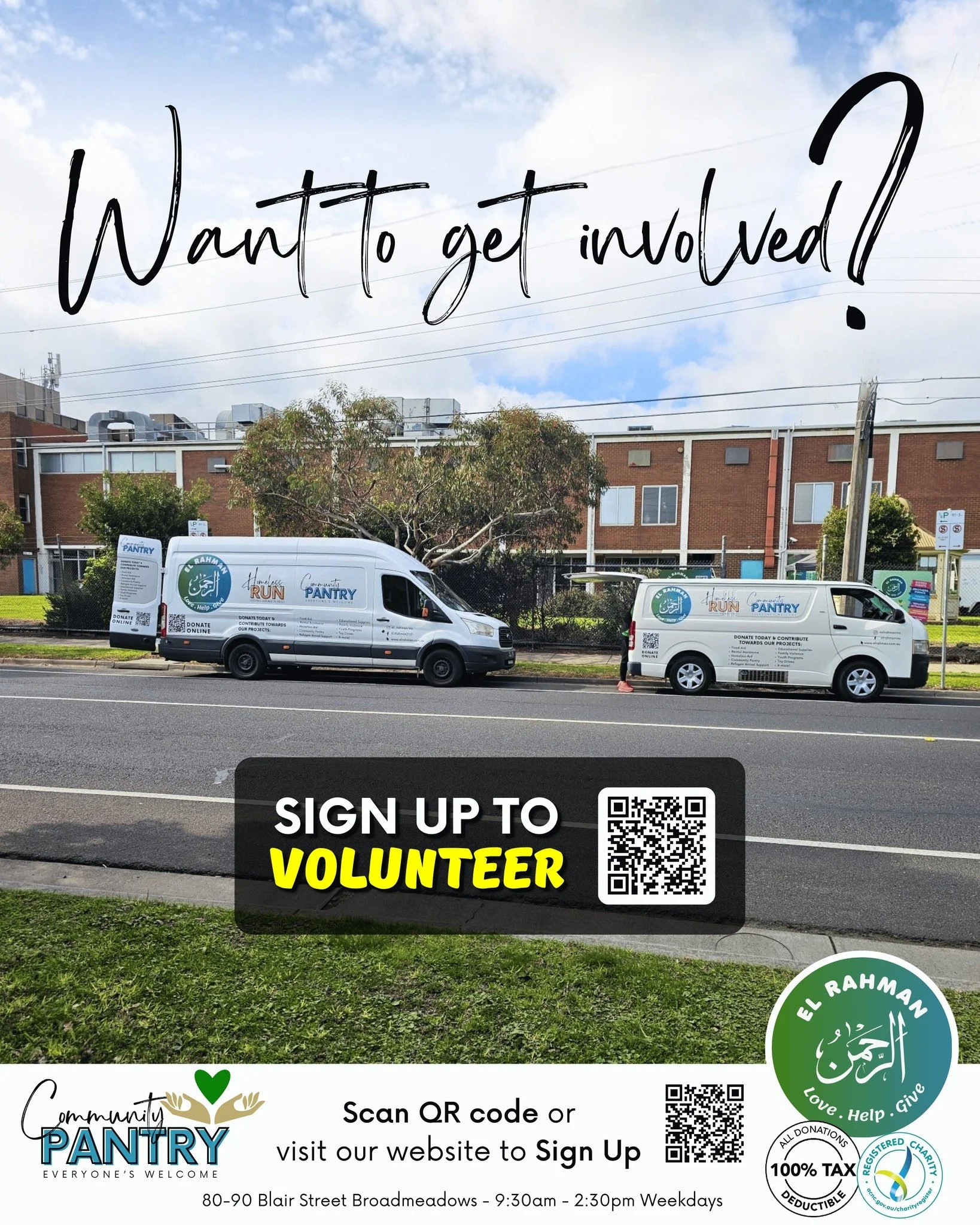 Show your support, sign up to automated donations.
Donations of even as low as $10 per week go a long way.

𝙃𝙊𝙒 𝙏𝙊 𝘾𝙊𝙉𝙏𝙍𝙄𝘽𝙐𝙏𝙀:
💚 𝗚𝗲𝘁 𝗶𝗻𝘃𝗼𝗹𝘃𝗲𝗱 &amp; 𝘃𝗼𝗹𝘂𝗻𝘁𝗲𝗲𝗿: https://forms.office.com/r/29RmfhXQEB
💚 𝗢𝗻𝗹𝗶𝗻𝗲: 