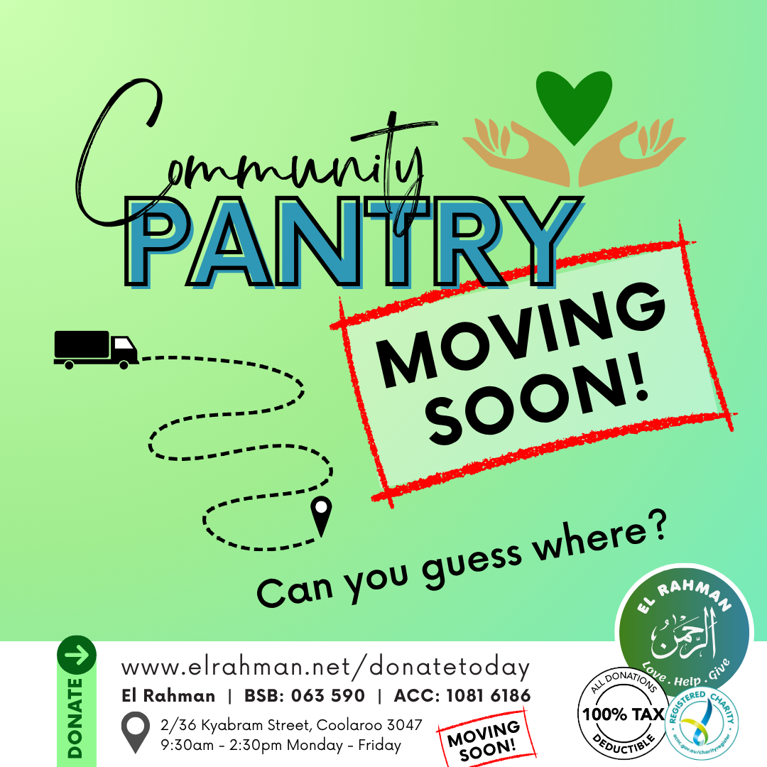 We're moving!