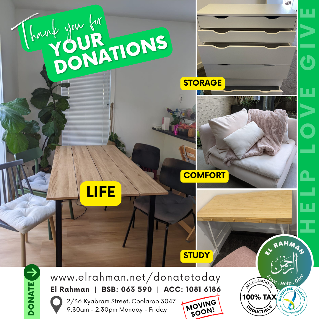 Donations at work!