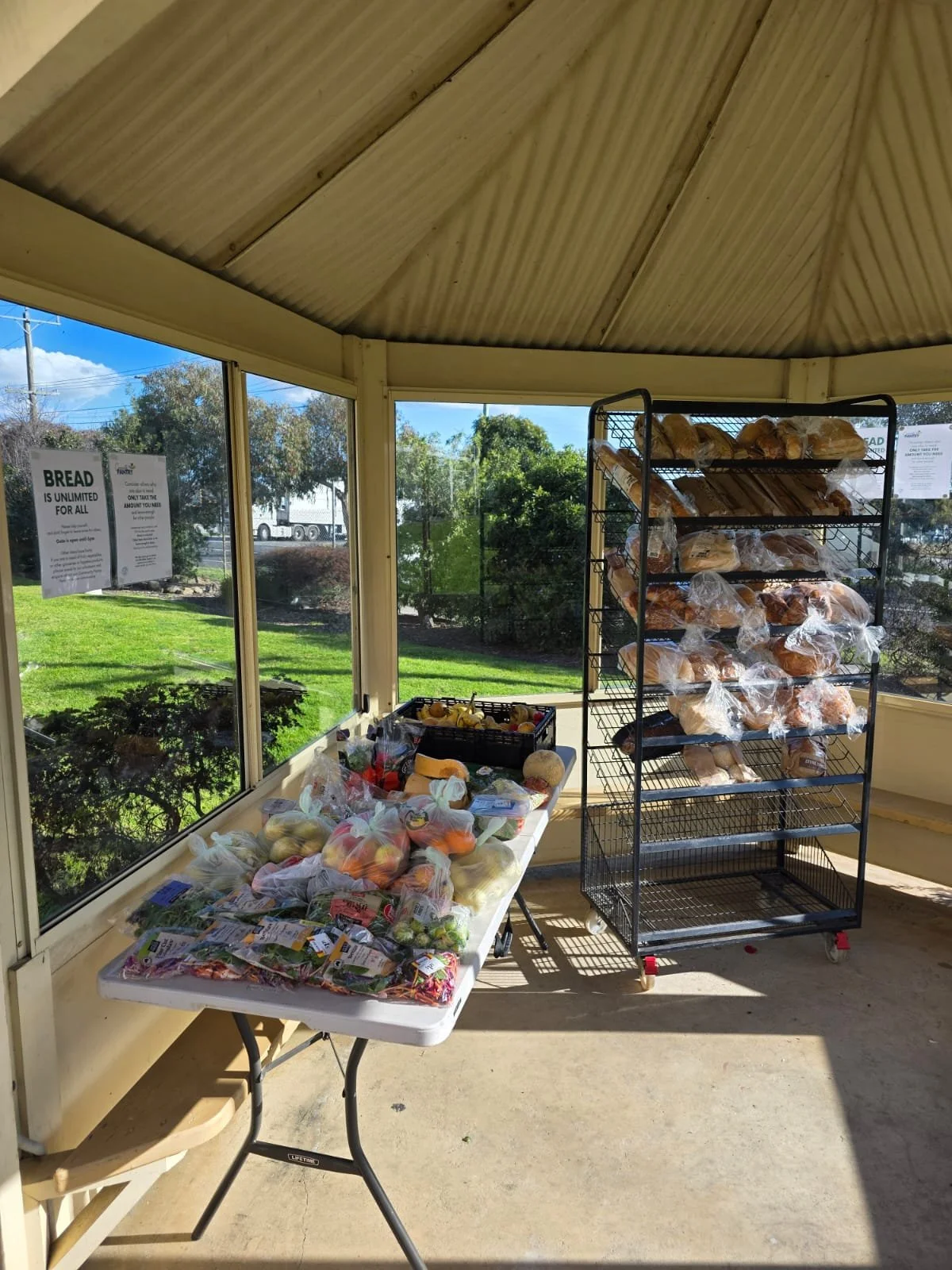 Our Community Pantry buzzing with life!
