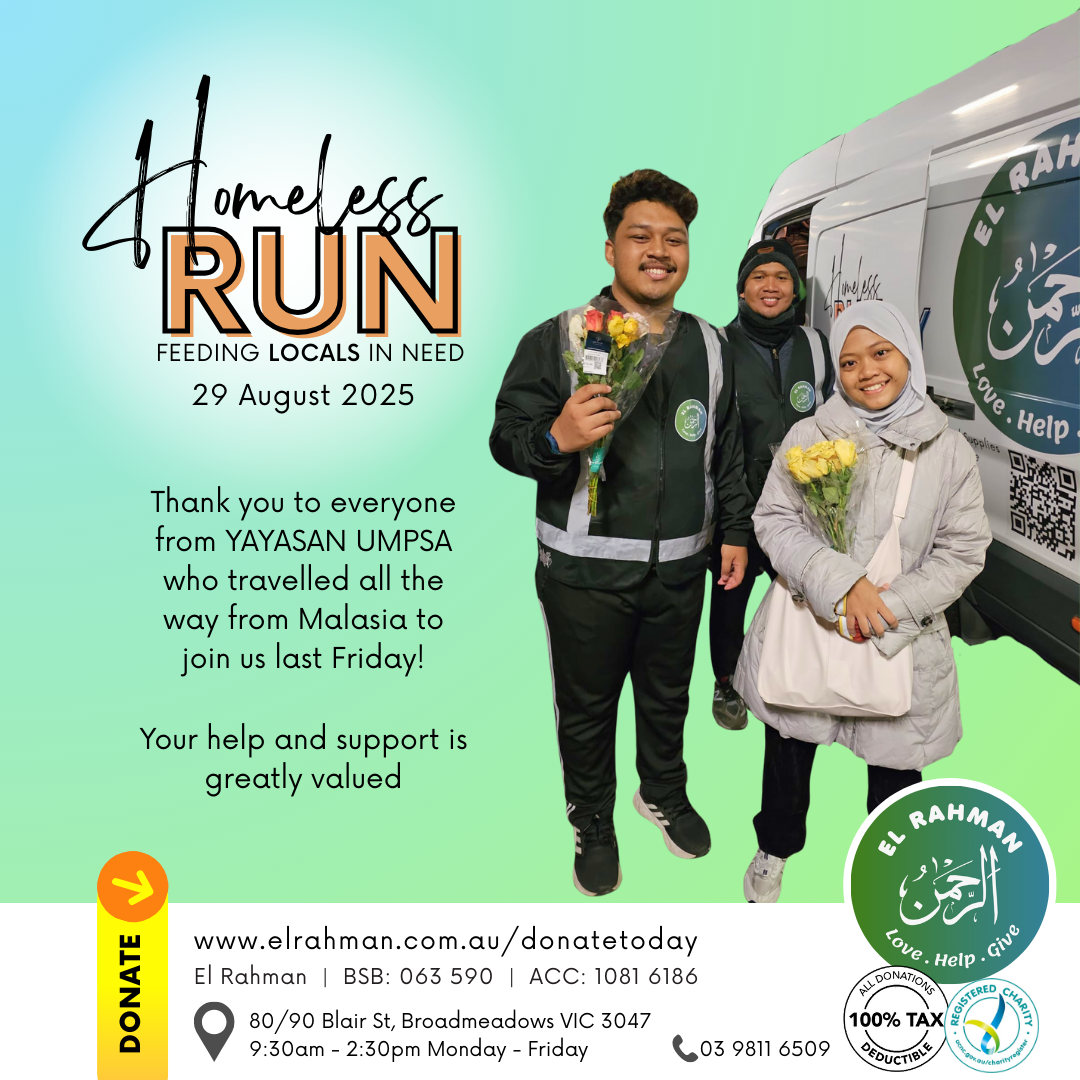 We had the pleasure of hosting a group from UMPSA Malasia last week who came in and helped out both at the Community Pantry and at the Homeless Run!