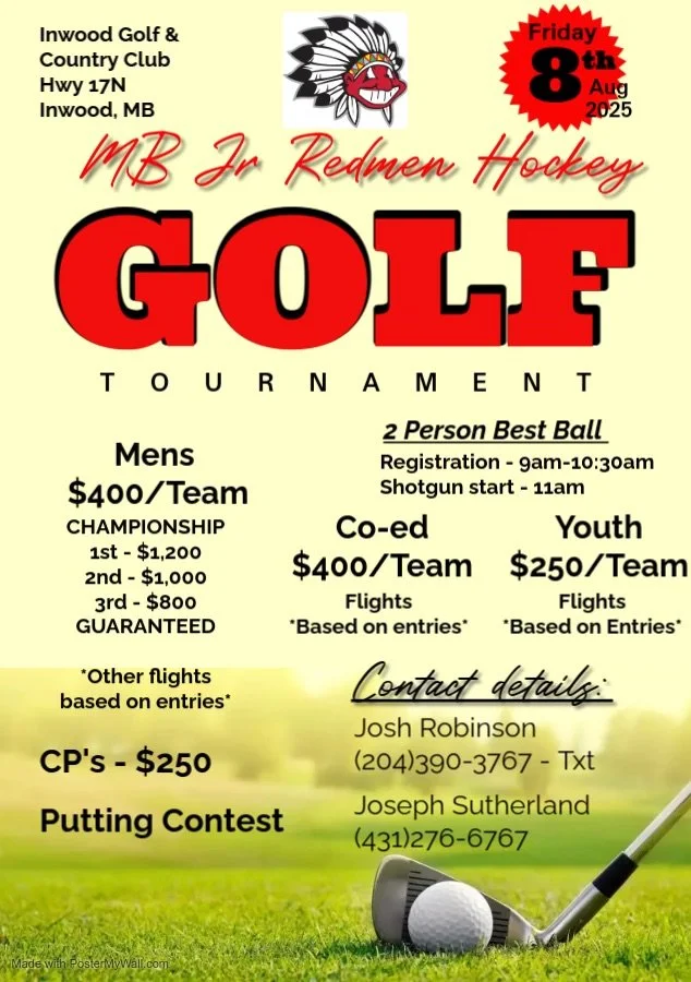MB Jr Redmen Hockey Golf Tournament