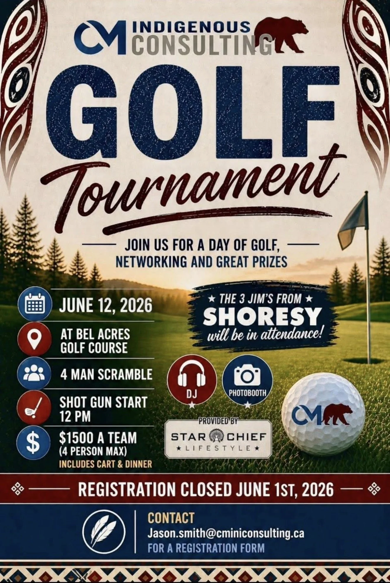 CM INDIGENOUS CONSULTING GOLF TOURNAMENT