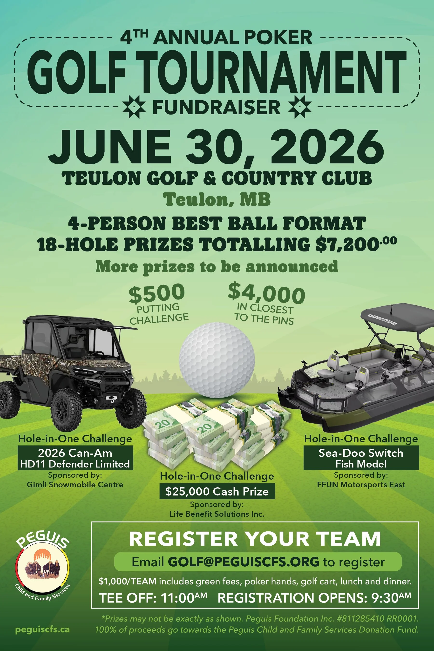 4th Annual Poker Golf Tournament Fundraiser