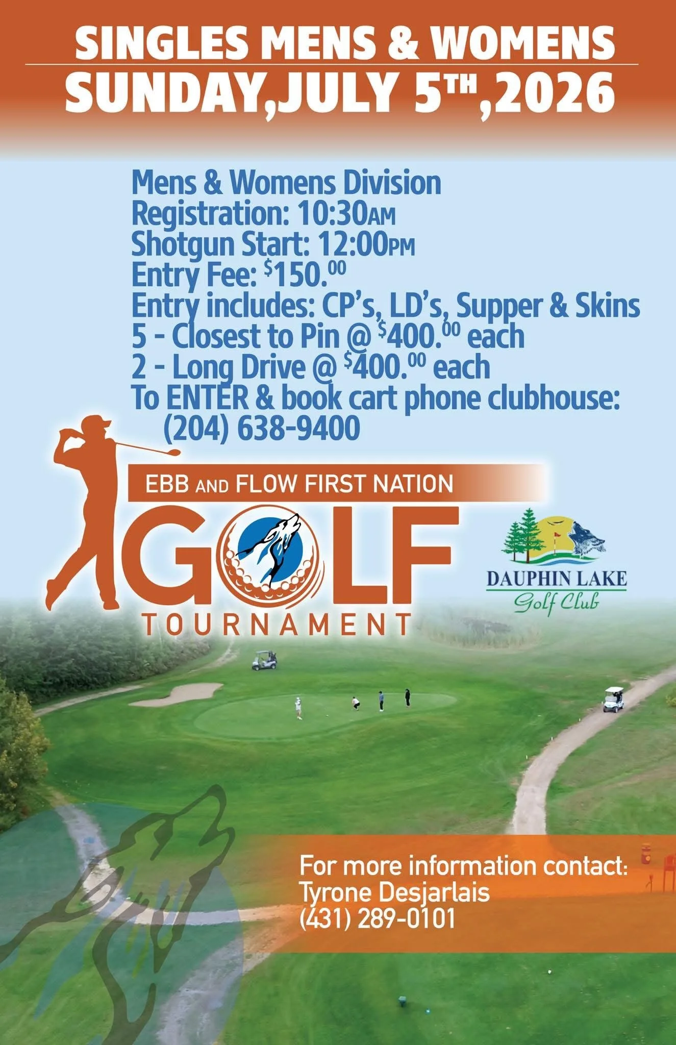 EBB and FLOW FIRST NATION GOLF TOURNAMENT