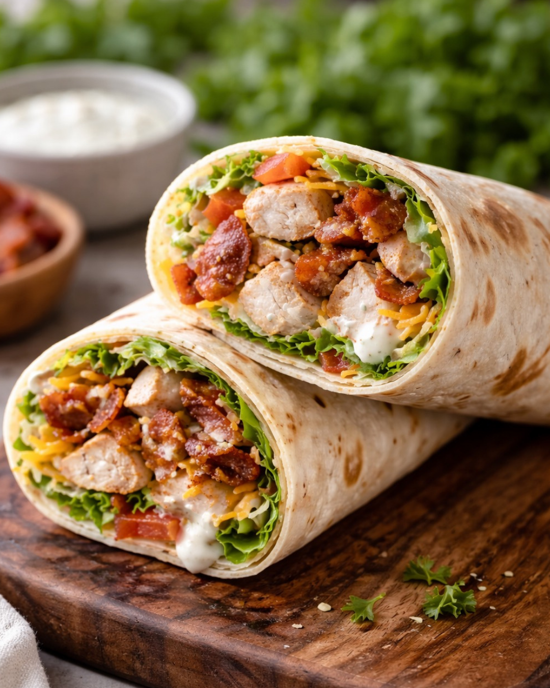 Chicken Bacon Ranch Wrap