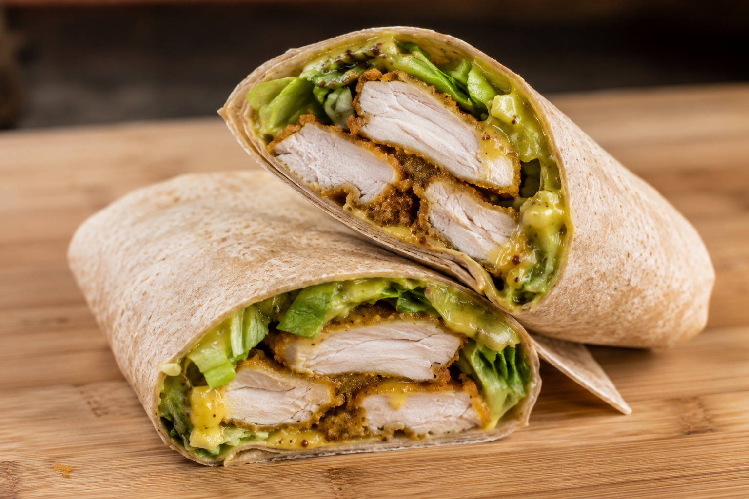 Honey Mustard Chicken Wrap