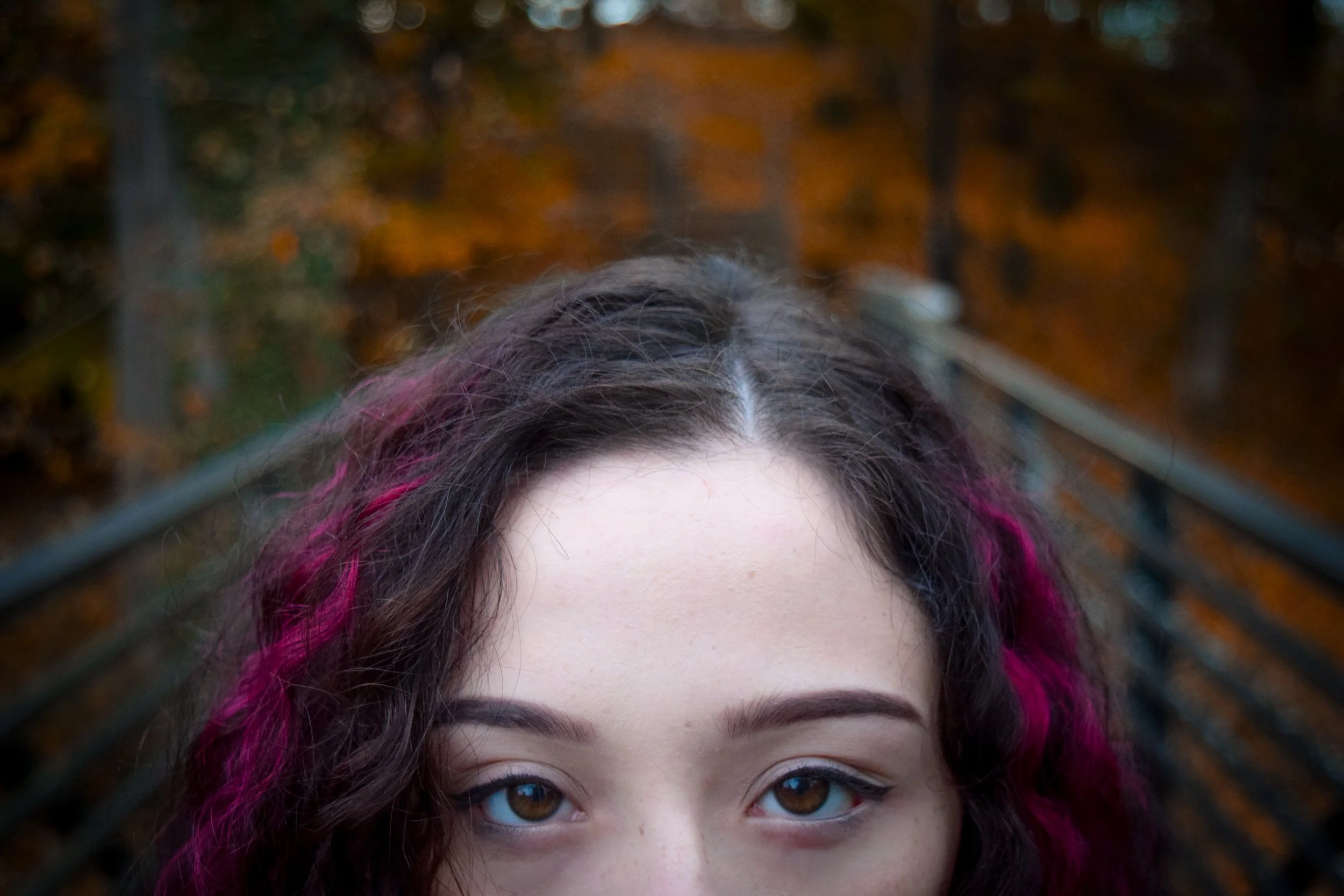 Eyes are the windows to the soul - what do you see in hers? Creative Portrait Photographer in Philly