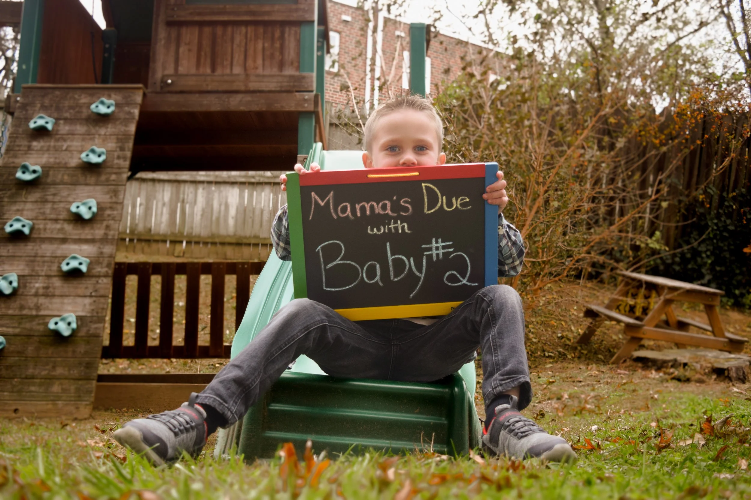 Little one excited to be a big brother - Family Maternity photos