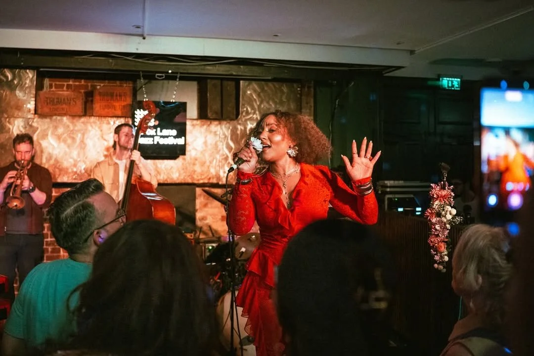 Kyra at Ninety One for Brick Lane Jazz Festival - Monitors Engineer