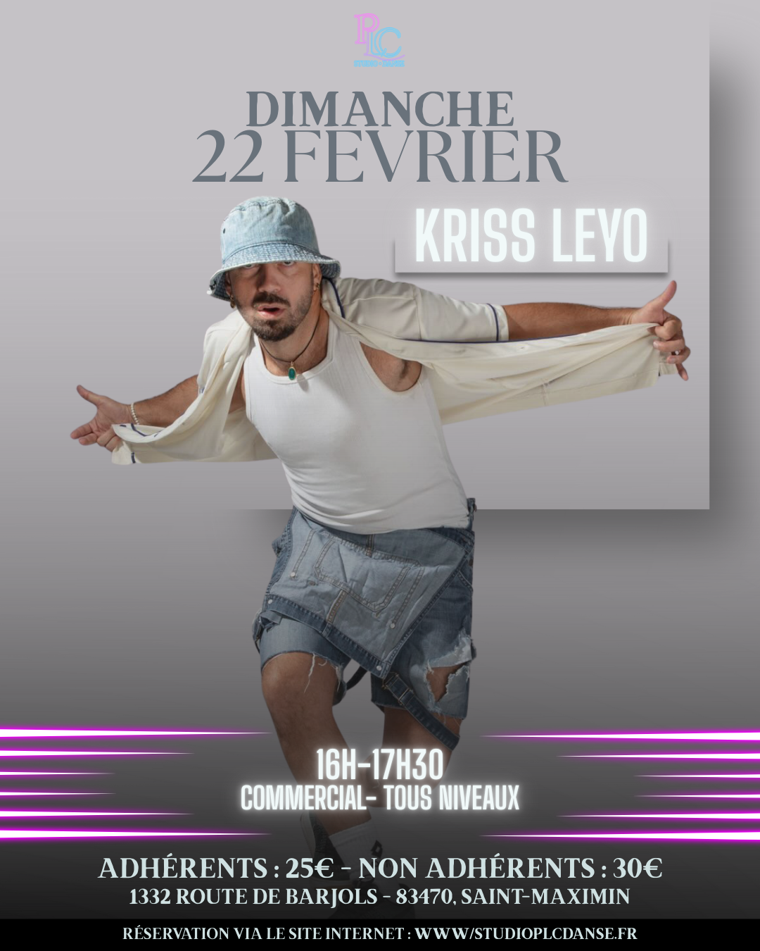 Inscriptions Kriss Leyo