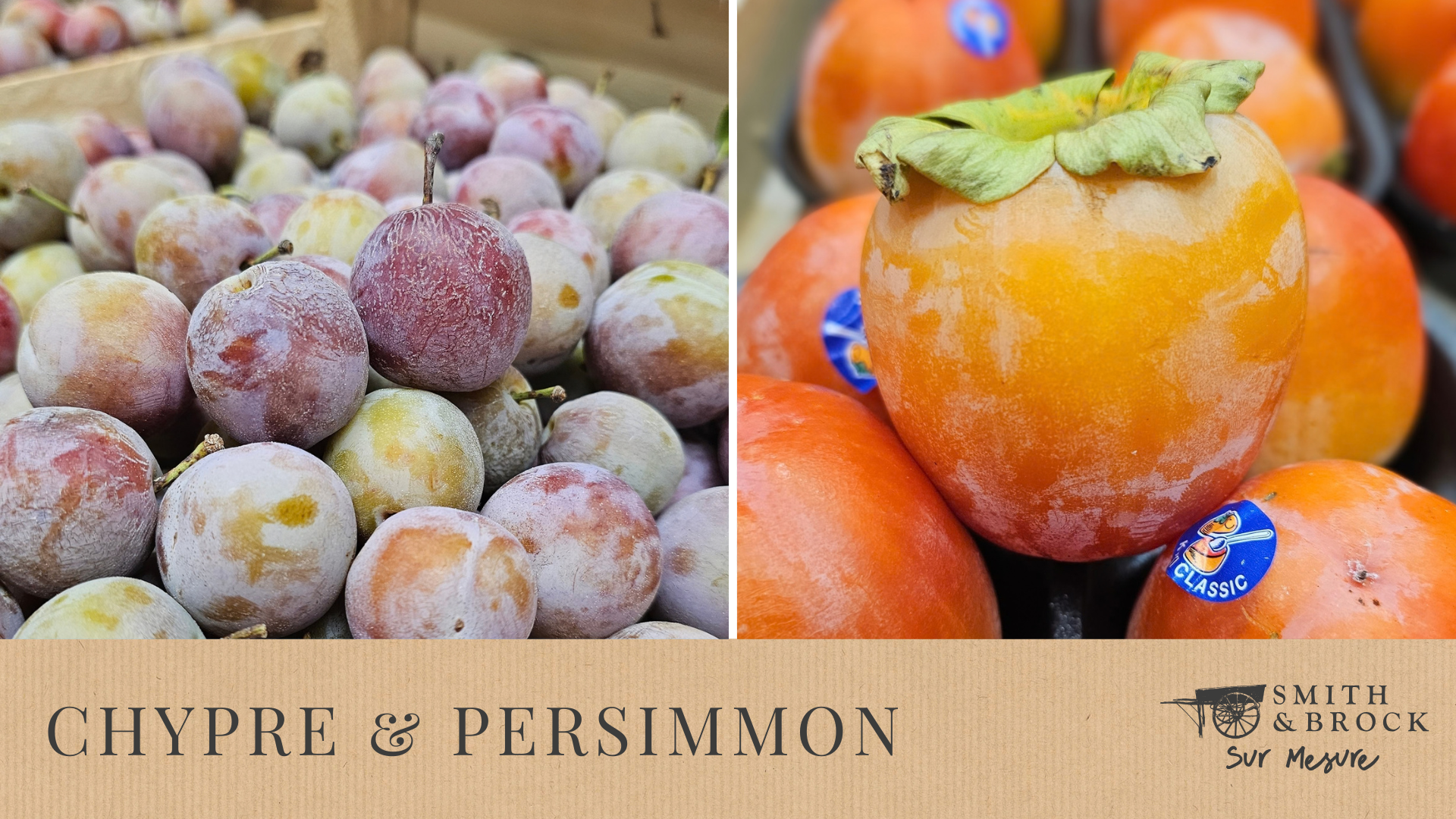 Chypre &amp; Persimmon 💜🍊