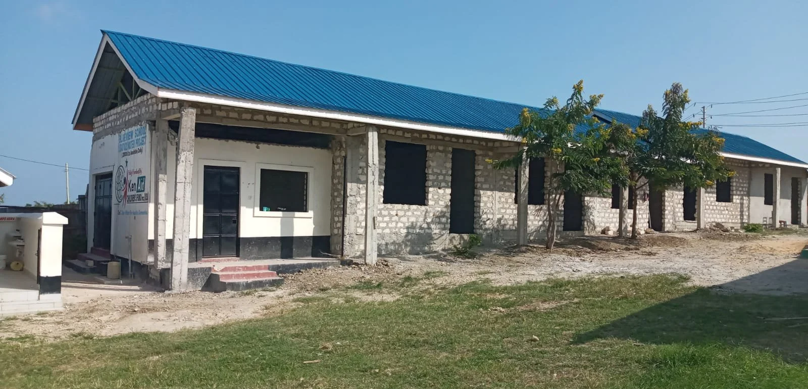 New brick classrooms
