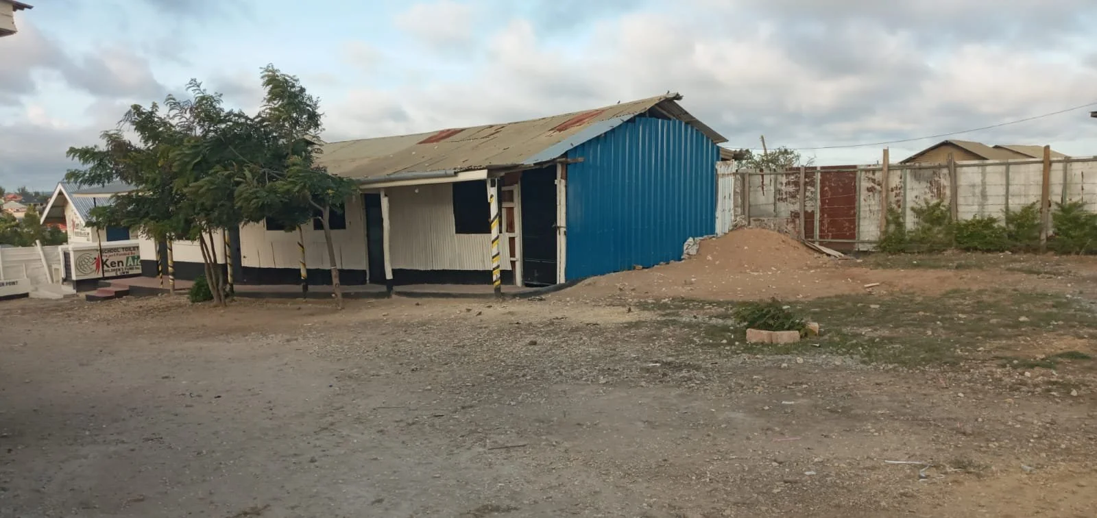 Old tin roof classrooms