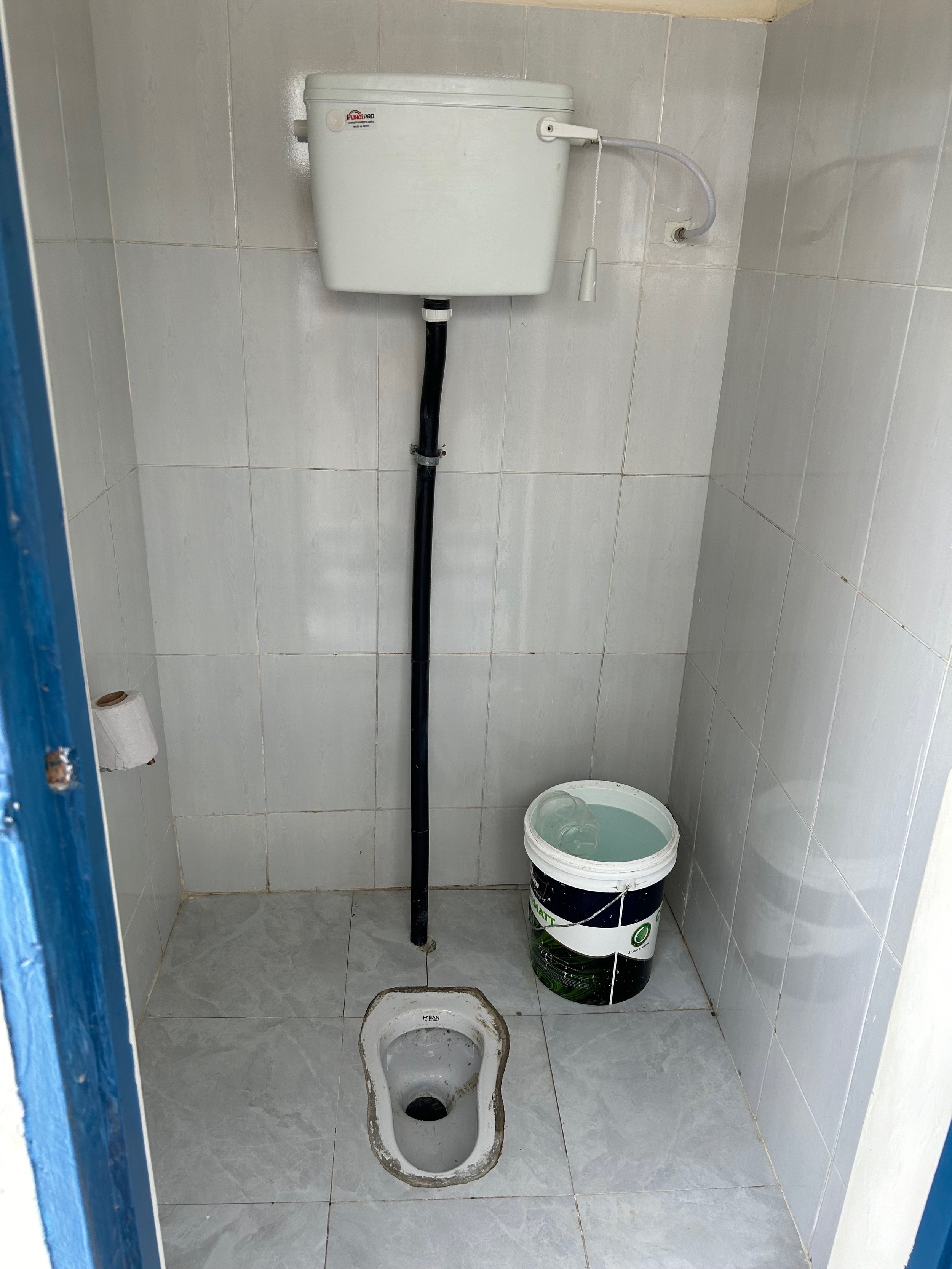 New squatty potty toilet with funds from National United Methodist Women
