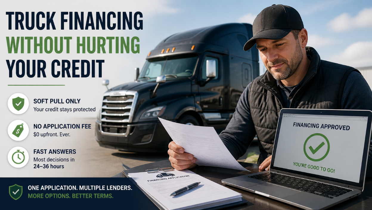 Does Applying for Truck Financing Hurt Your Credit Score?