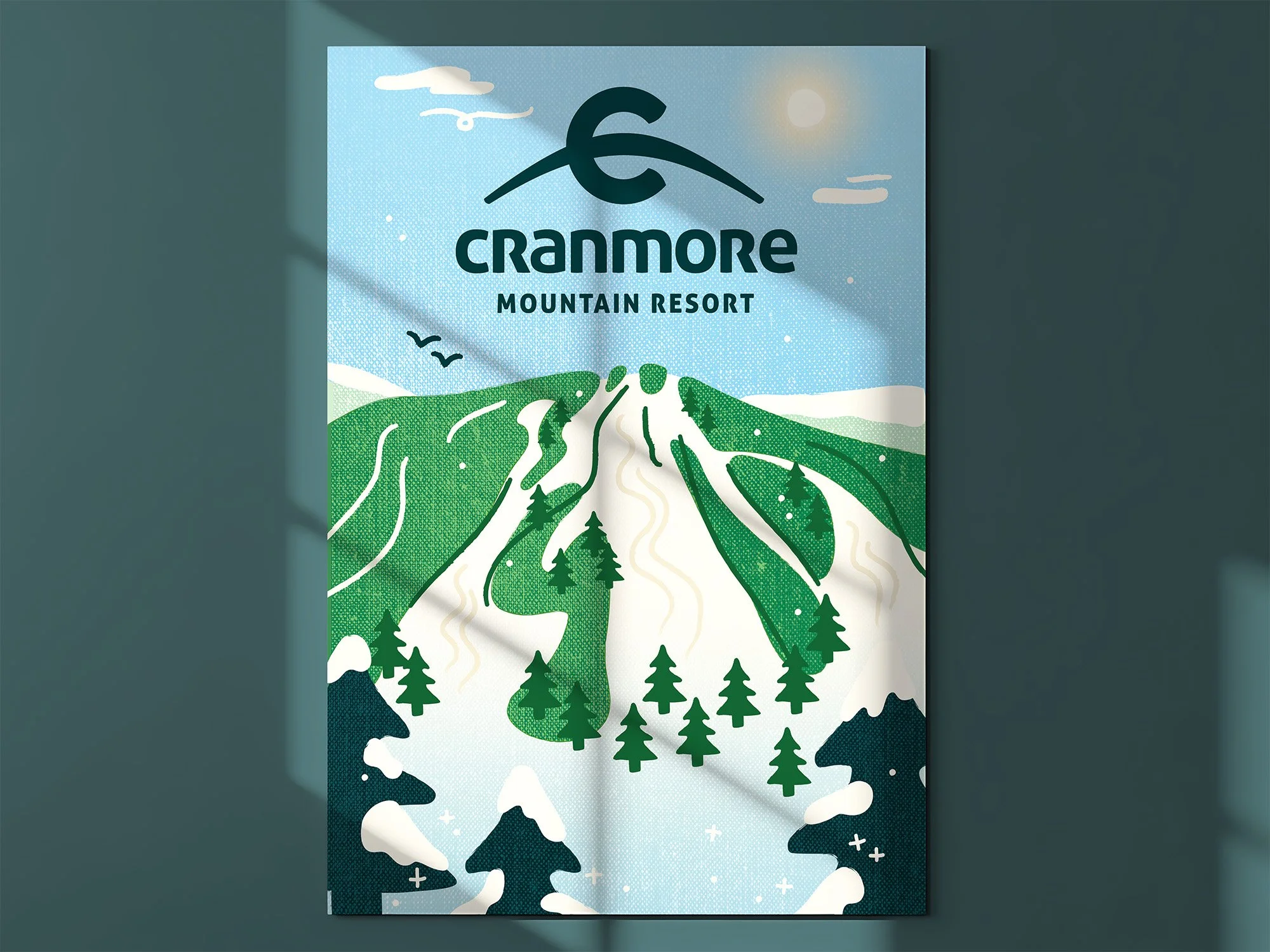 Illustration of Cranmore Mountain