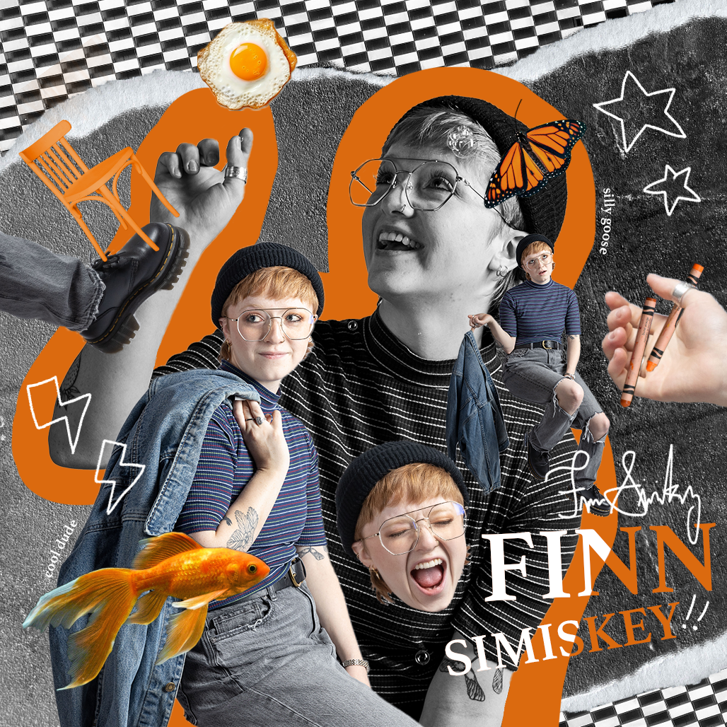 Collage of Finn!