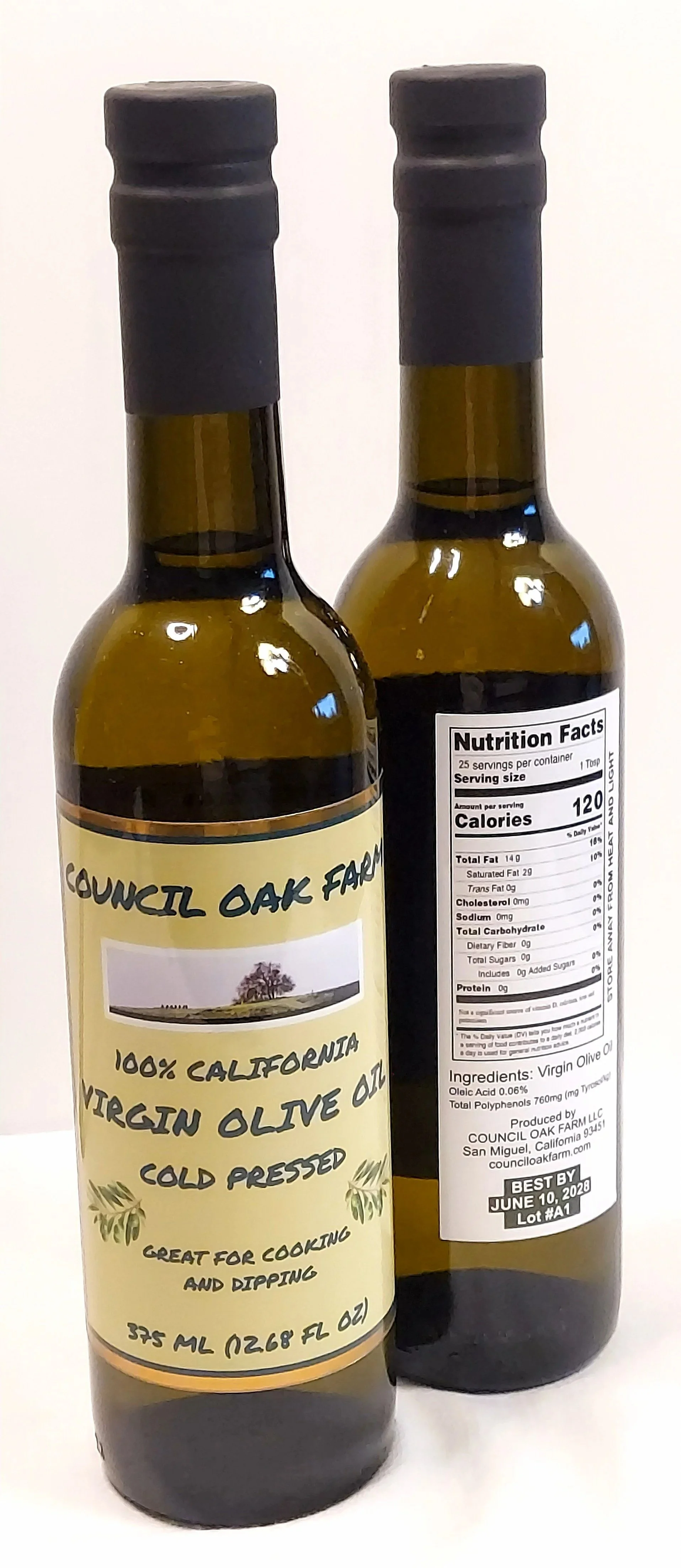VIRGIN OLIVE OIL 375 ML
