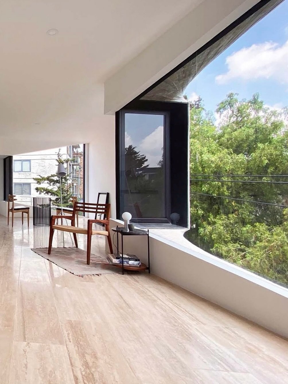 Unusual window design creates a captivating exterior fa&ccedil;ade and unique interior detailing. DL1310 Apartments, Tetelpan, Mexico, were designed by Young &amp; Ayata with Michan Architecture.

via @taadmagazine