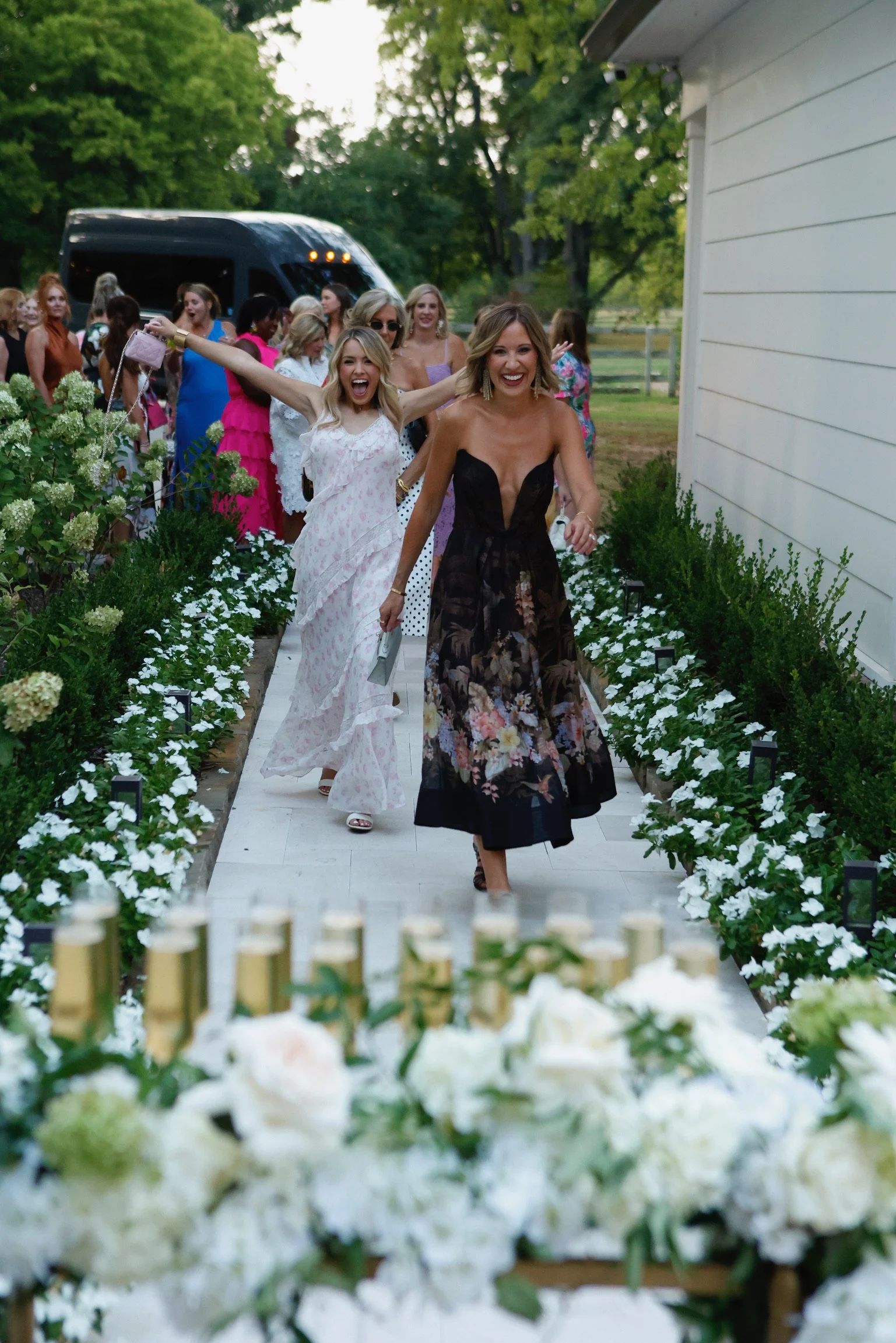 Guests Arrive to a Luxury Brand Event planned by Bella Baxter Events and photographed by Jason Masters