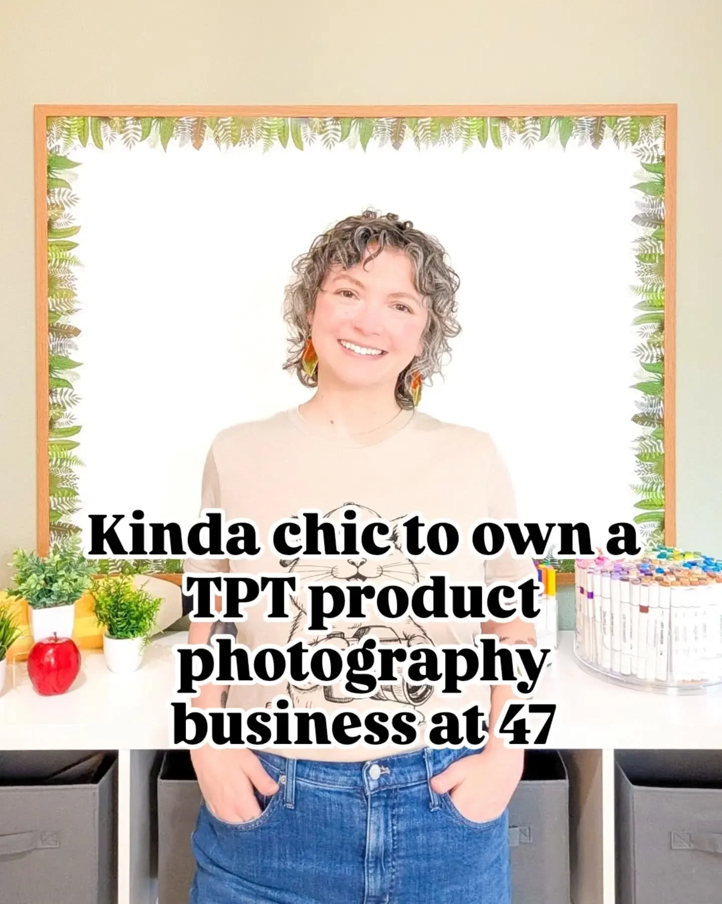 Kinda chic, don't ya think? 😉

#smallbusinessjourney #formerteacher #tptresources #kindachic #yougottabelieve