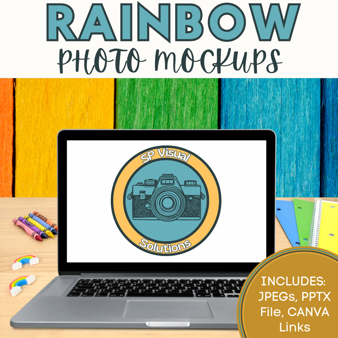 Rainbow Photo Mockups