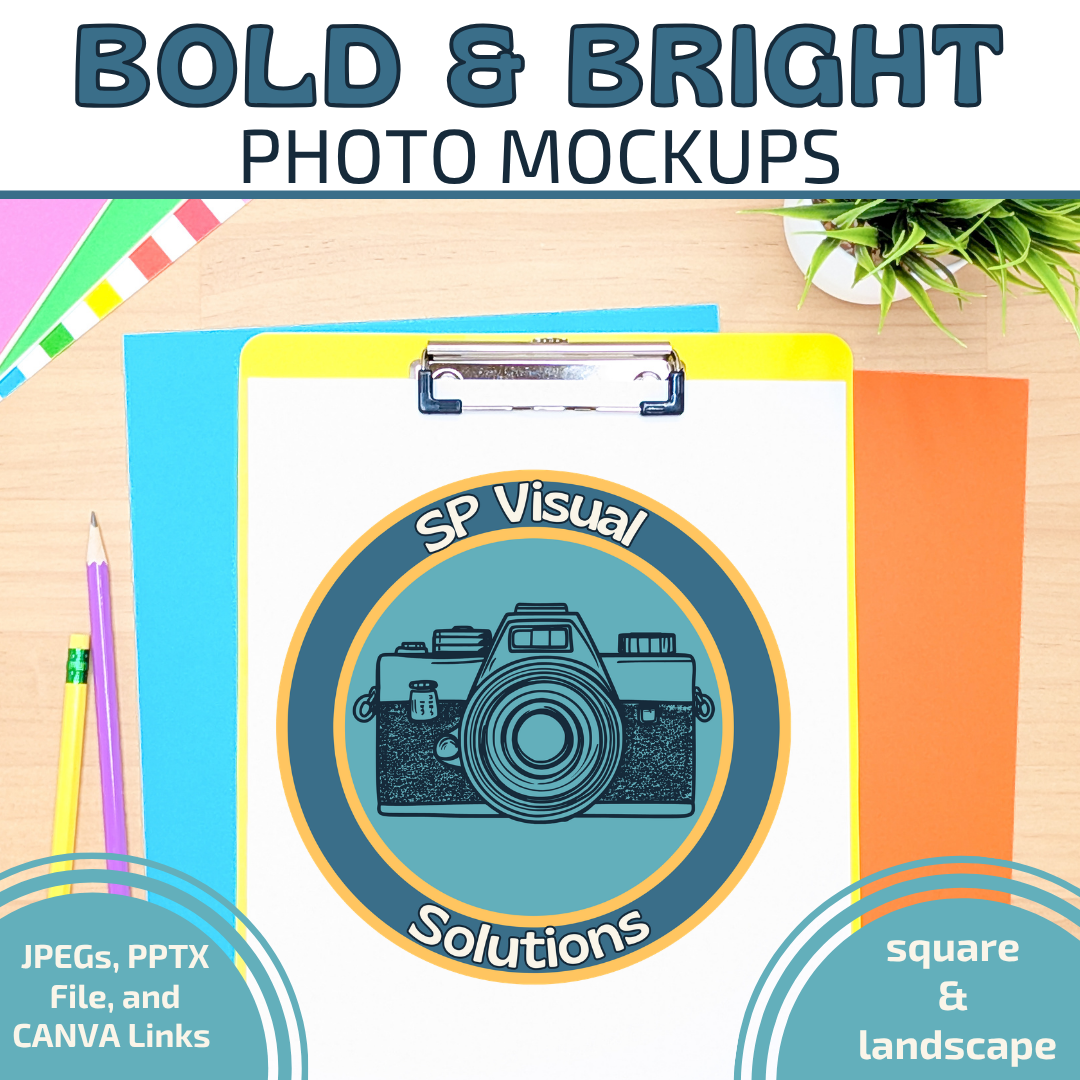 Bold & Bright Photo Mockups