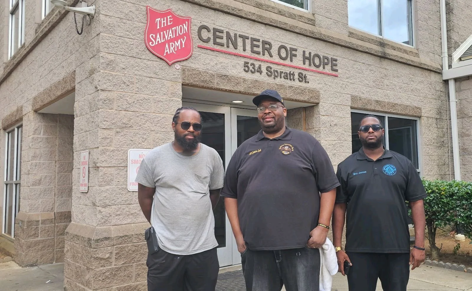 Grier Heights Salvation Army Food bank volunteer event