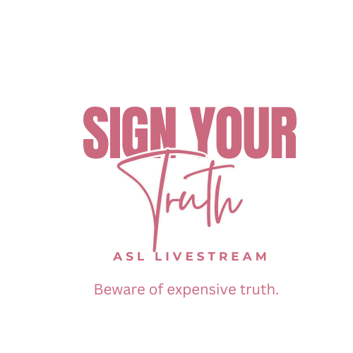 Sign Your Truth Community Dialogue on Saturdays
