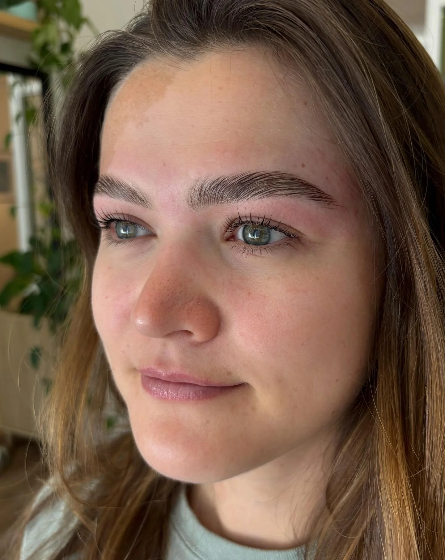 Yeah, she&rsquo;s stupid beautiful. And funny. And smart. Plus she has the coolest YouTube channel ever @makariespe. Check out my girl. 

https://youtube.com/@makariespe?si=huFTeQPca4bPcq5i

Sporting a fresh lamination and lash lift/tint.