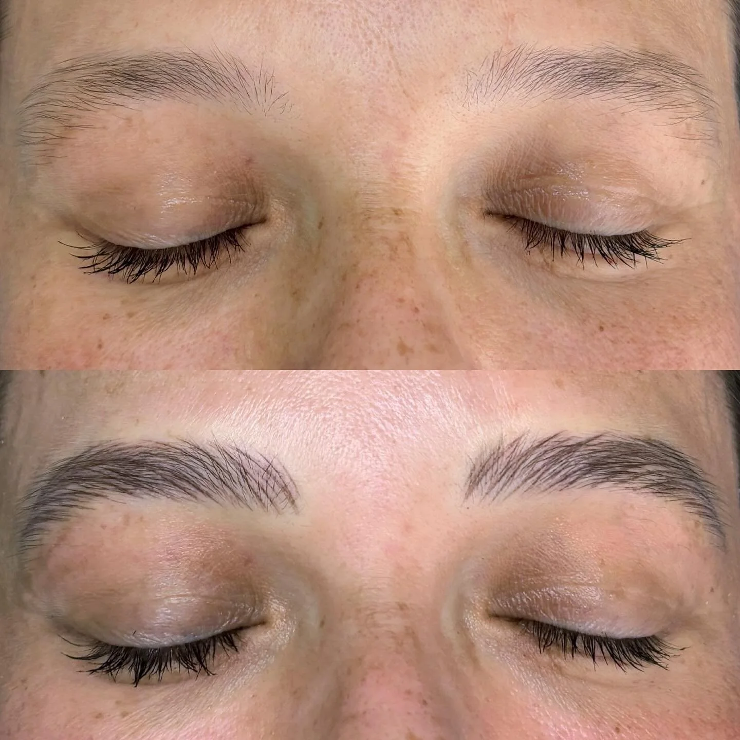 Nano brows.
If you want more info on what style of cosmetic tattoo would make sense for you there&rsquo;s a post available here!

https://www.studiomeraki.ca/blog/choosing-brow-technique