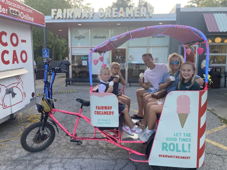EZ Pedicabs at a Kansas City event