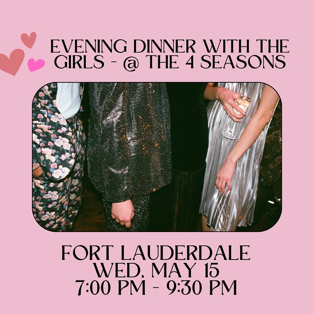 Ladies, we can&rsquo;t wait to meet you at the four seasons in Fort Lauderdale on Wednesday, May 15 for a wonderful evening discussing the topic of authenticity. 

Often times as women we are taught to keep the peace do the right thing and not listen