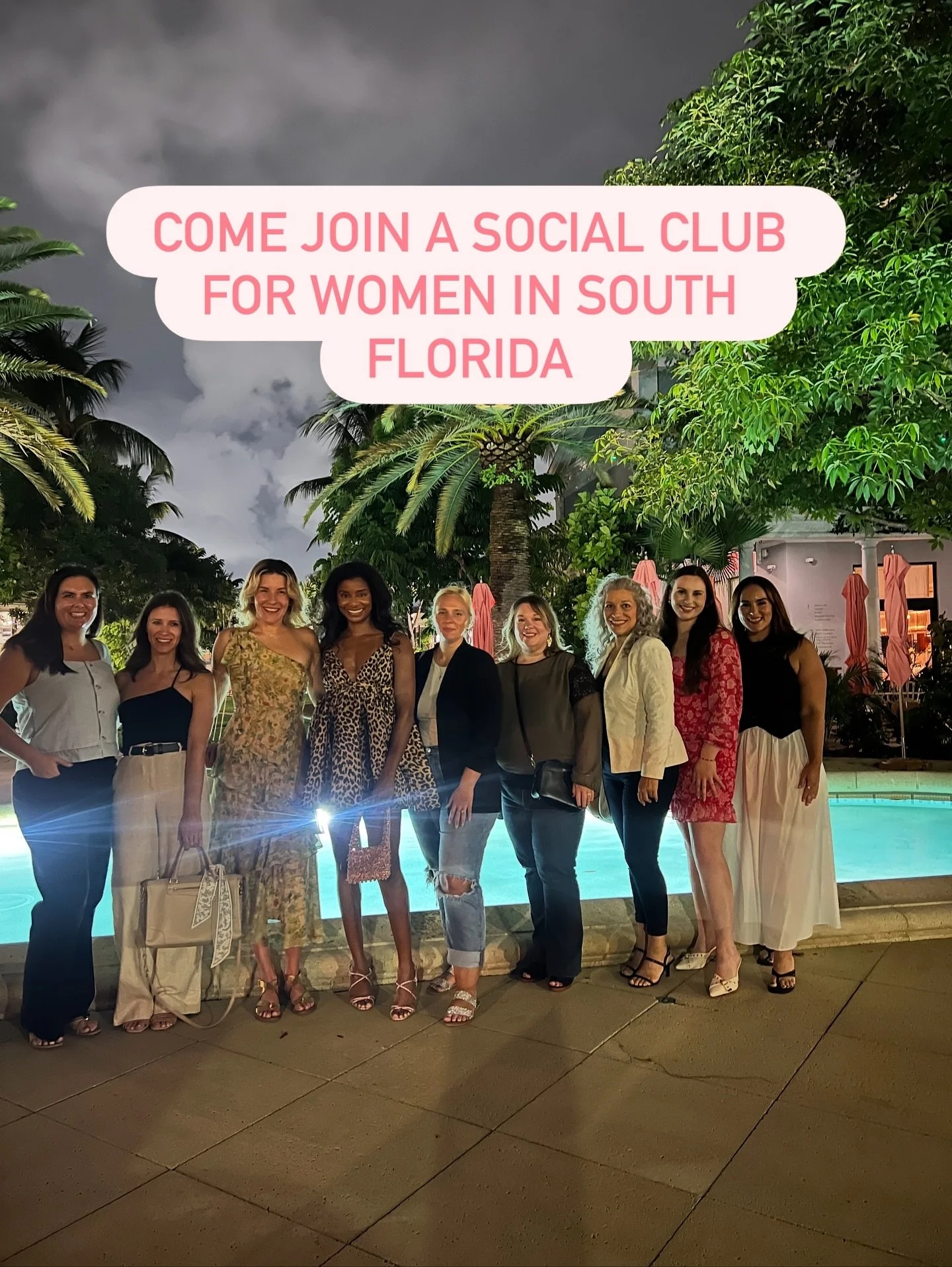 Ladies we are currently working on our October event calendar. Stay tuned for many more upcoming events to bring us all together as a community.

#community 
#social #socialclub